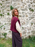 MILO BORDEAUX _ Gilet sans manches