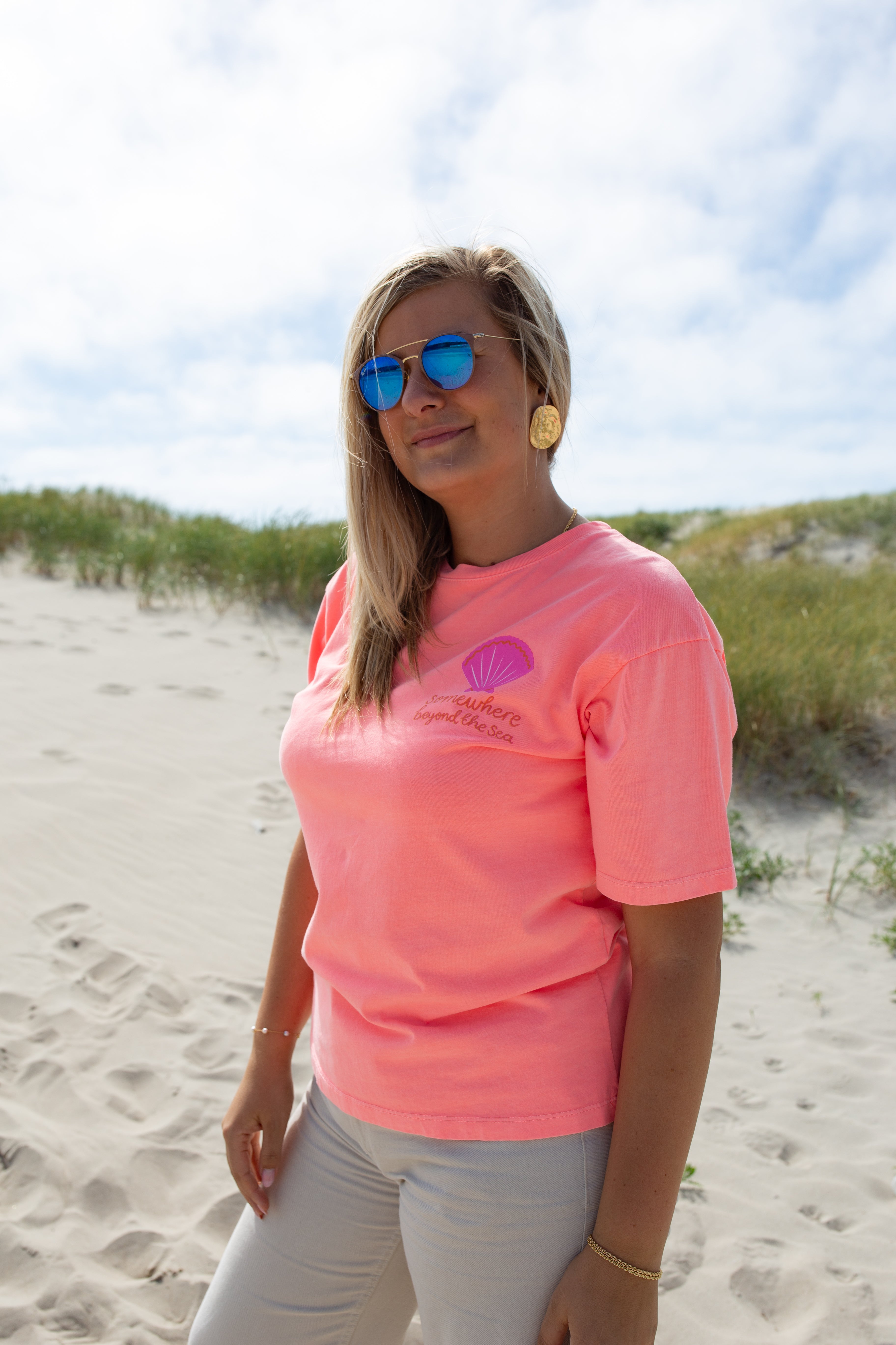 PALOMA FUCHSIA _ T-Shirt à motif