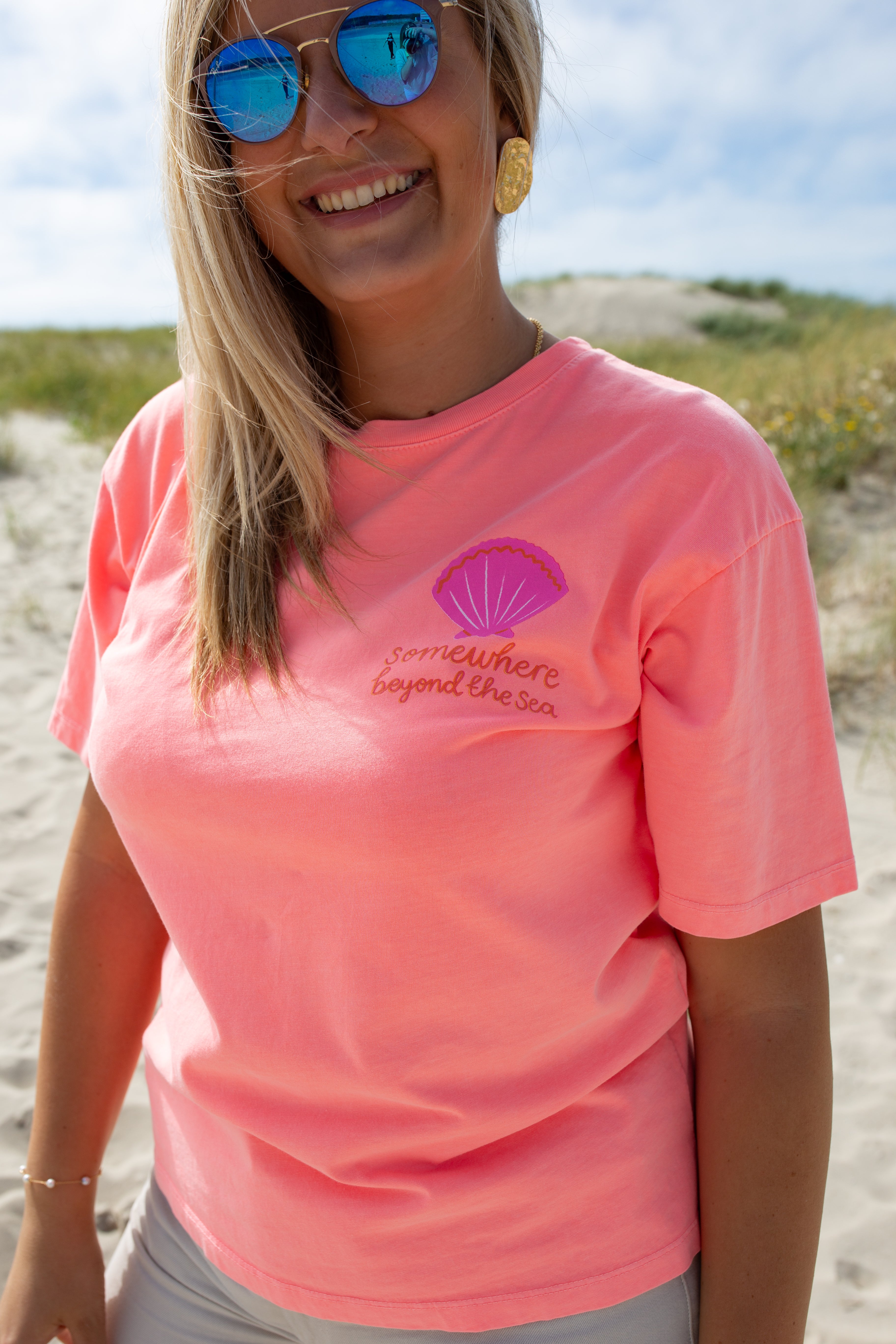 PALOMA FUCHSIA _ T-Shirt à motif