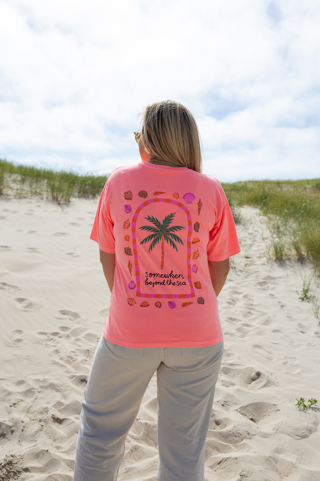 PALOMA FUCHSIA _ T-Shirt à motif