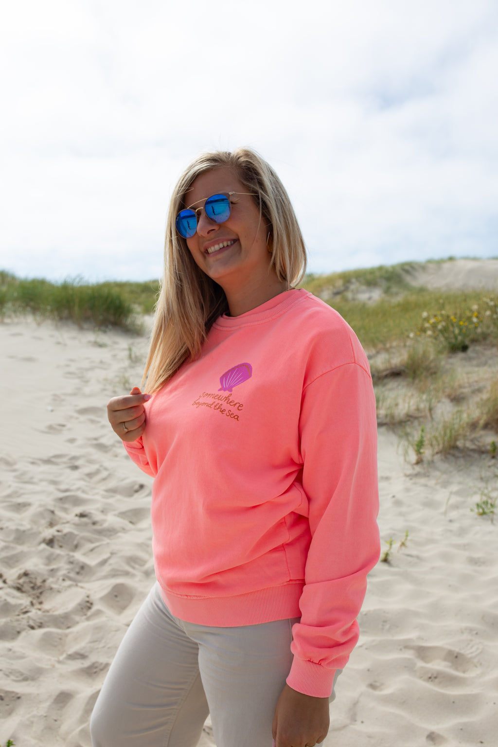 BAHIA FUCHSIA _ Sweat à motif
