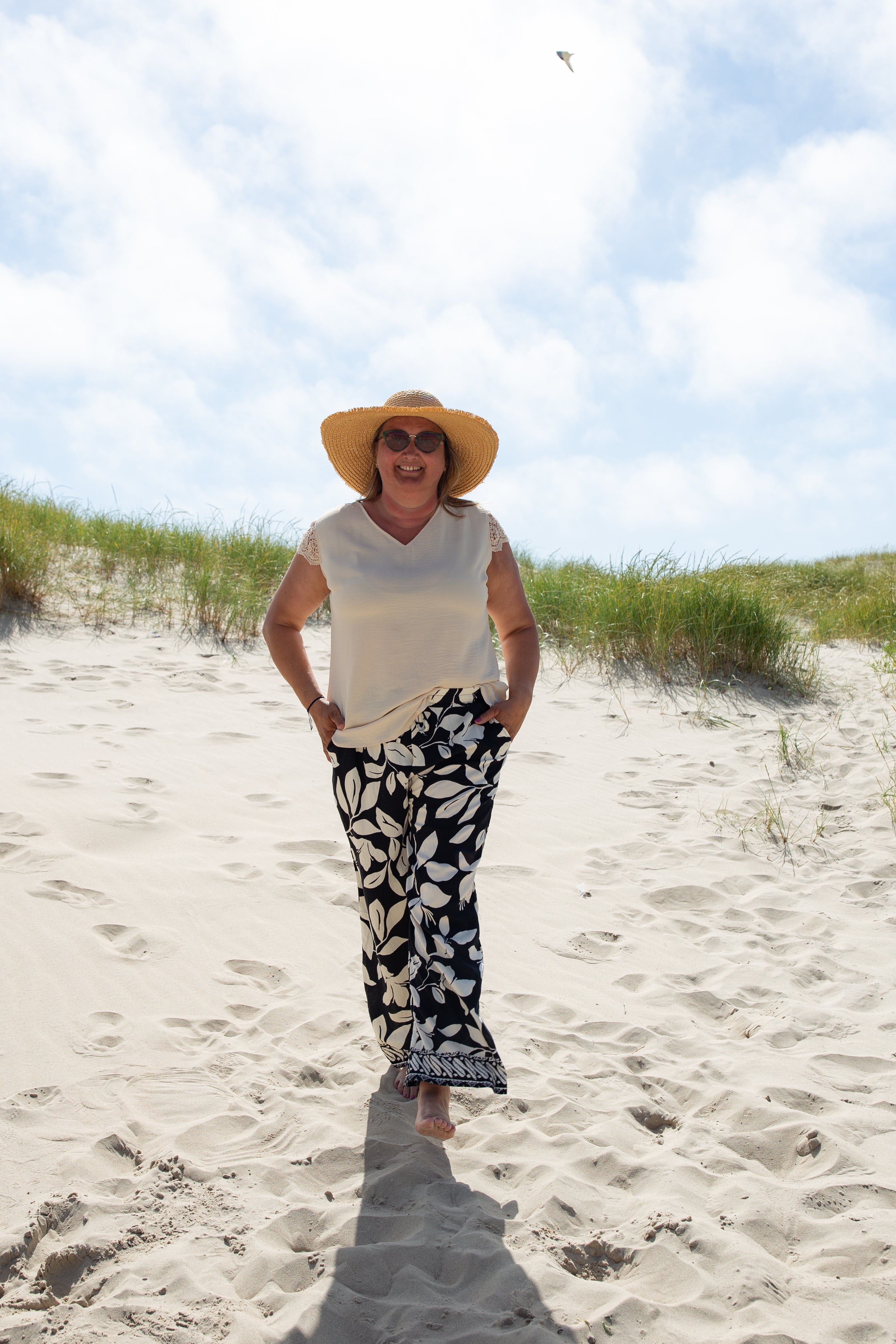 CHIARA NOIR _ Pantalon fluide