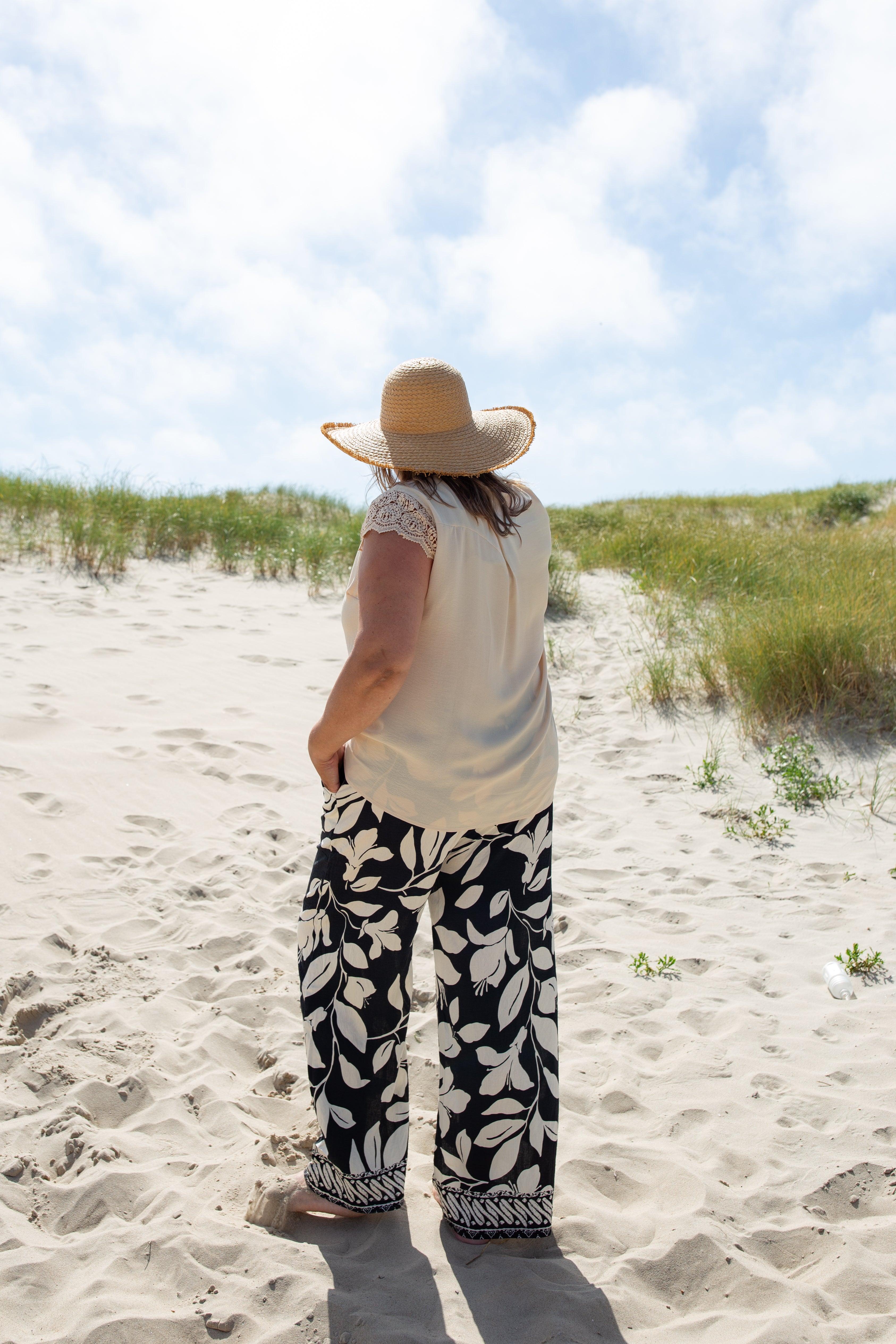 CHIARA NOIR _ Pantalon fluide