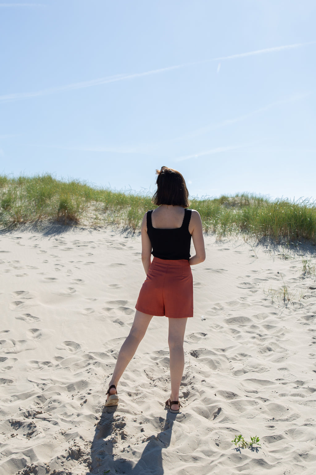 LOU TERRACOTTA _ Jupe Short
