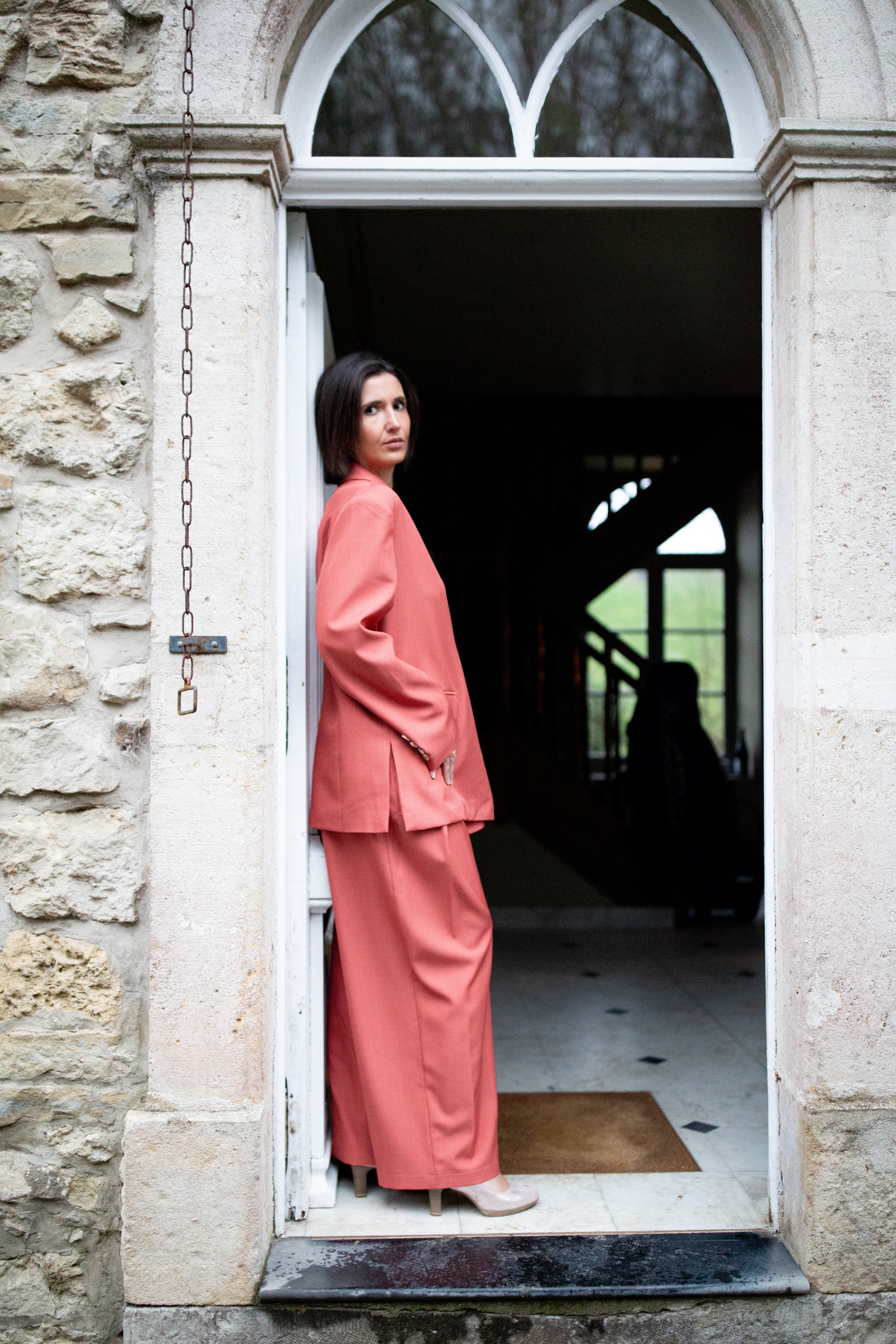 Pantalon Olivia _ Terracotta