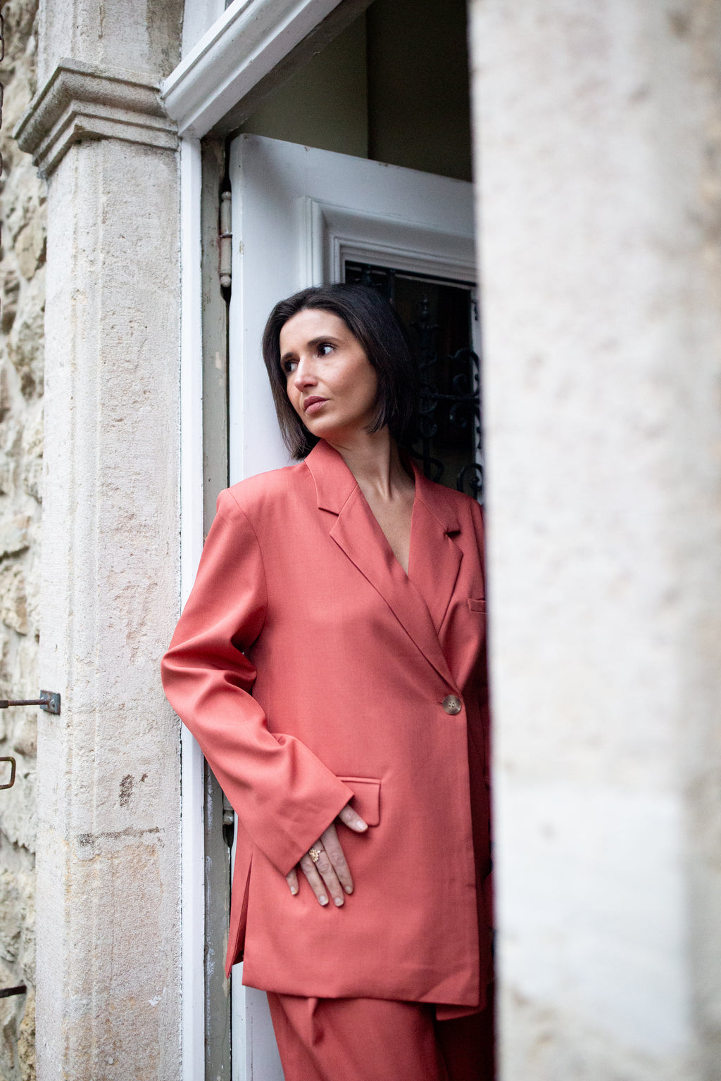 Veste Blazer Olivia _ Terracotta