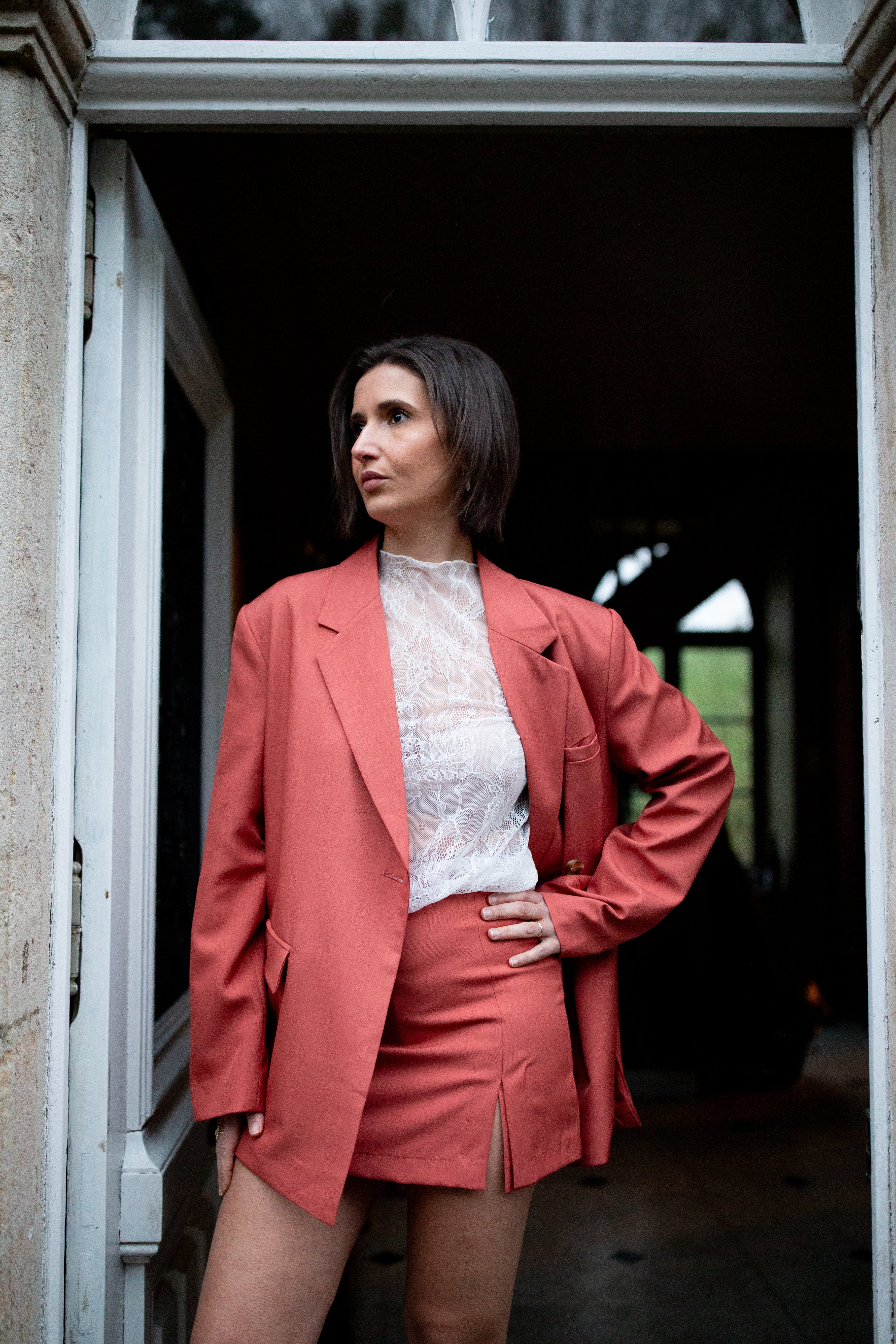 Veste Blazer Olivia _ Terracotta