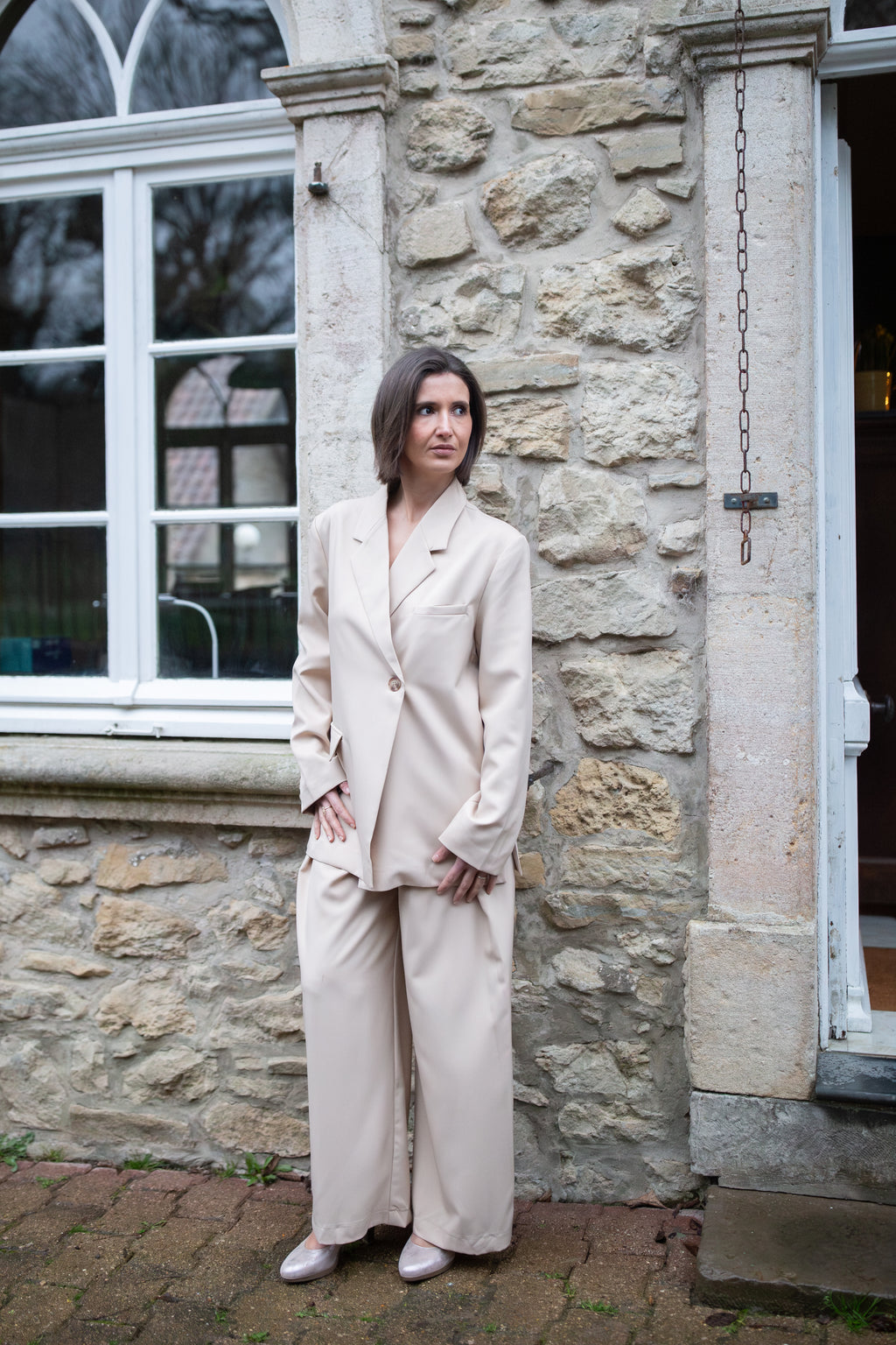 Veste Blazer Olivia _ Beige