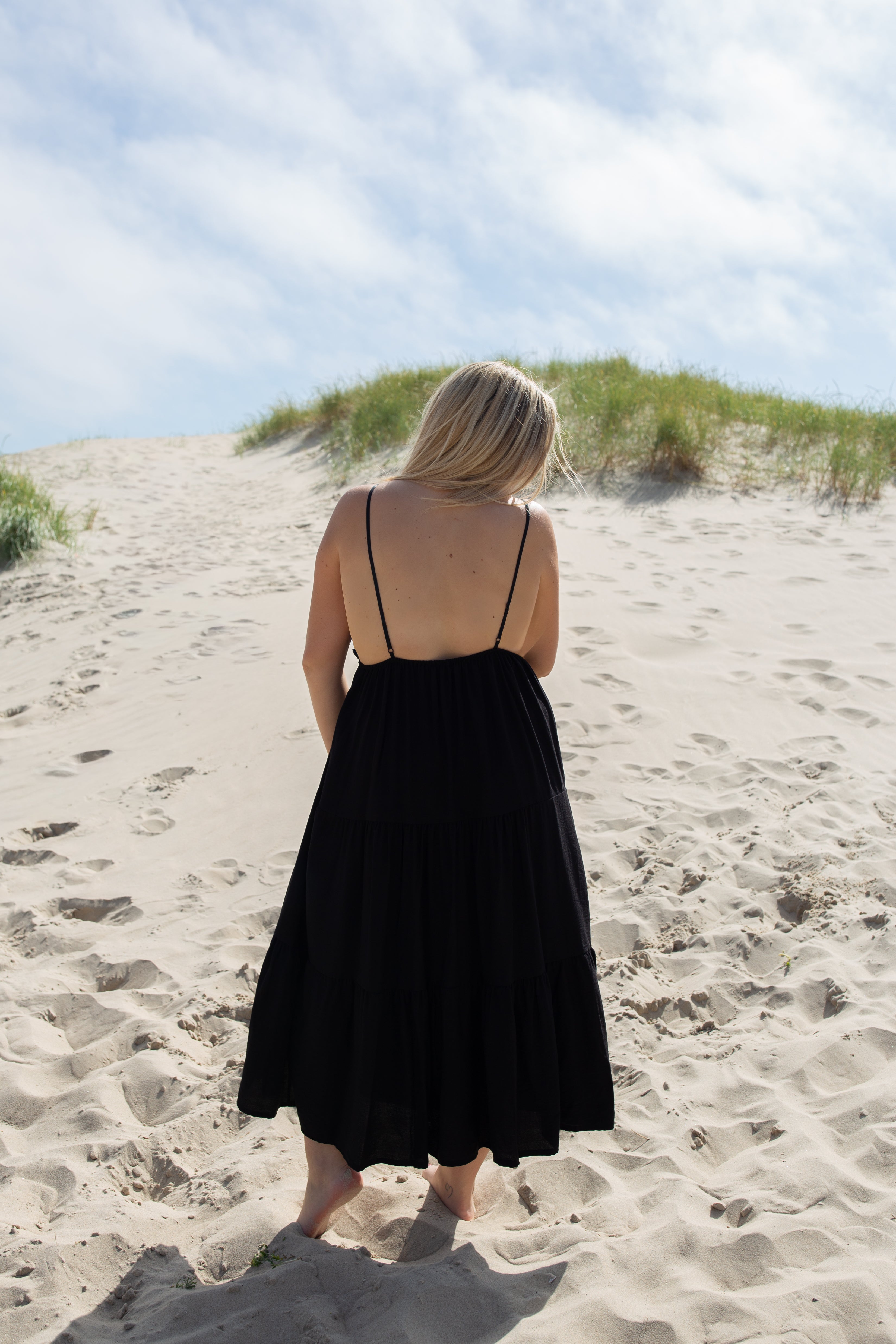 SÉLÈNE NOIR _ Robe Soleil