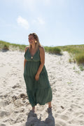 SÉLÈNE KAKI _ Robe Soleil