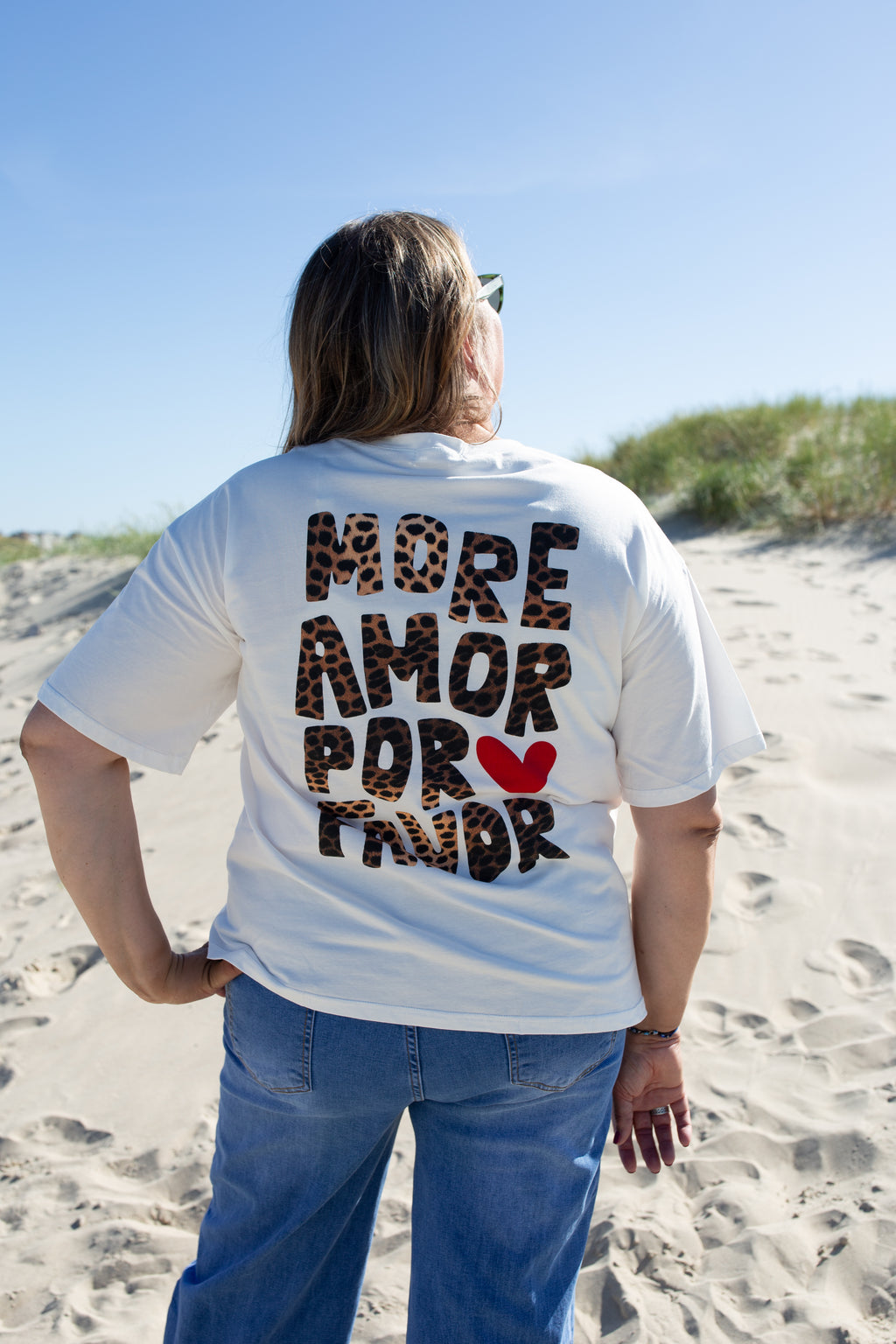 AMOR LÉOPARD _ T-Shirt imprimé
