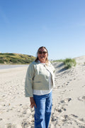 JADE SAUGE _ Veste Courte
