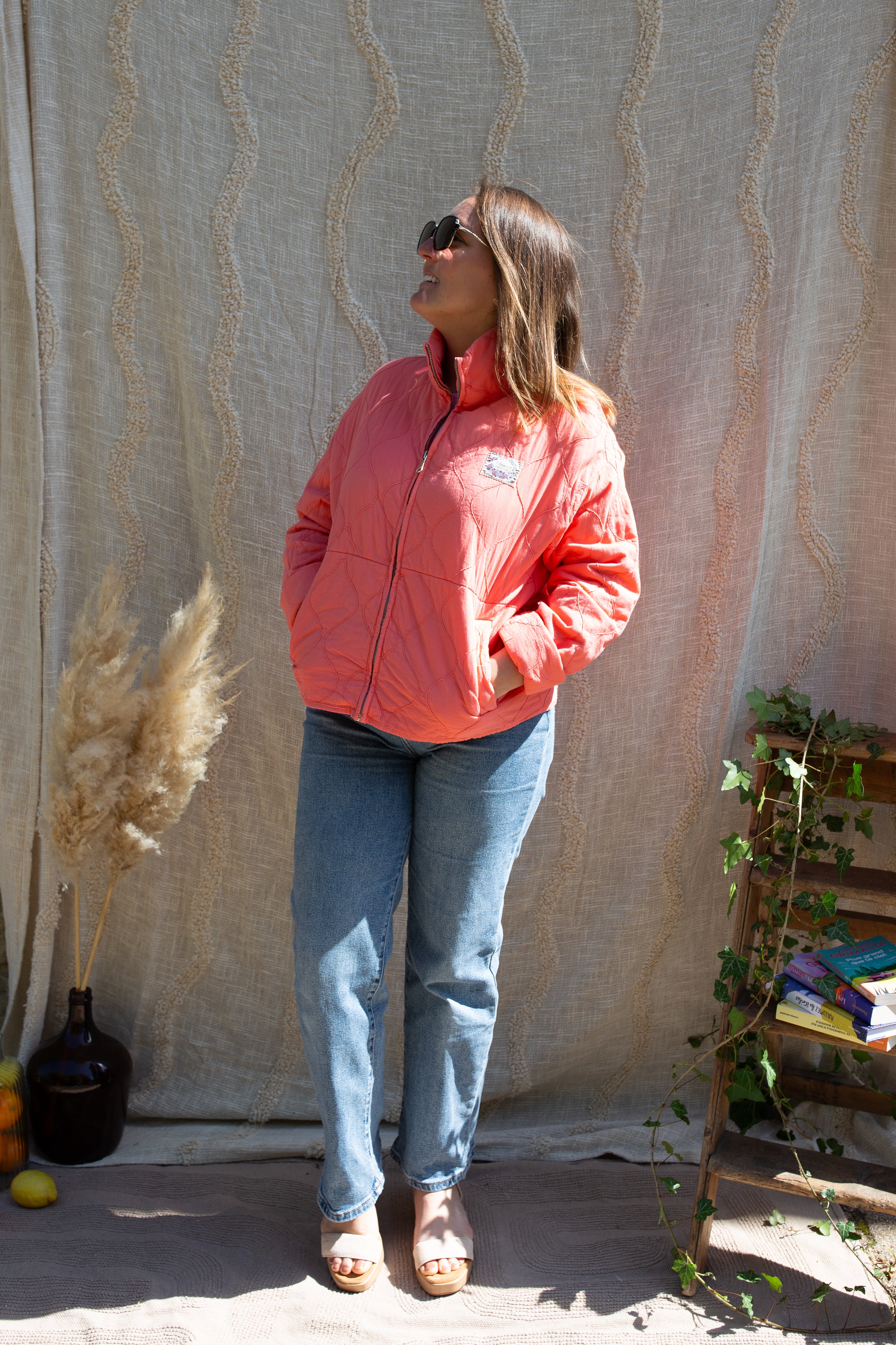 Veste Sélène _ Corail
