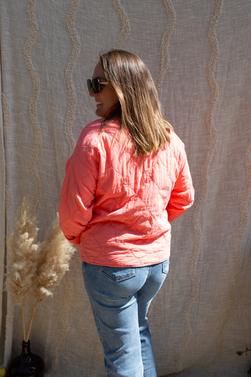 Veste Sélène _ Corail