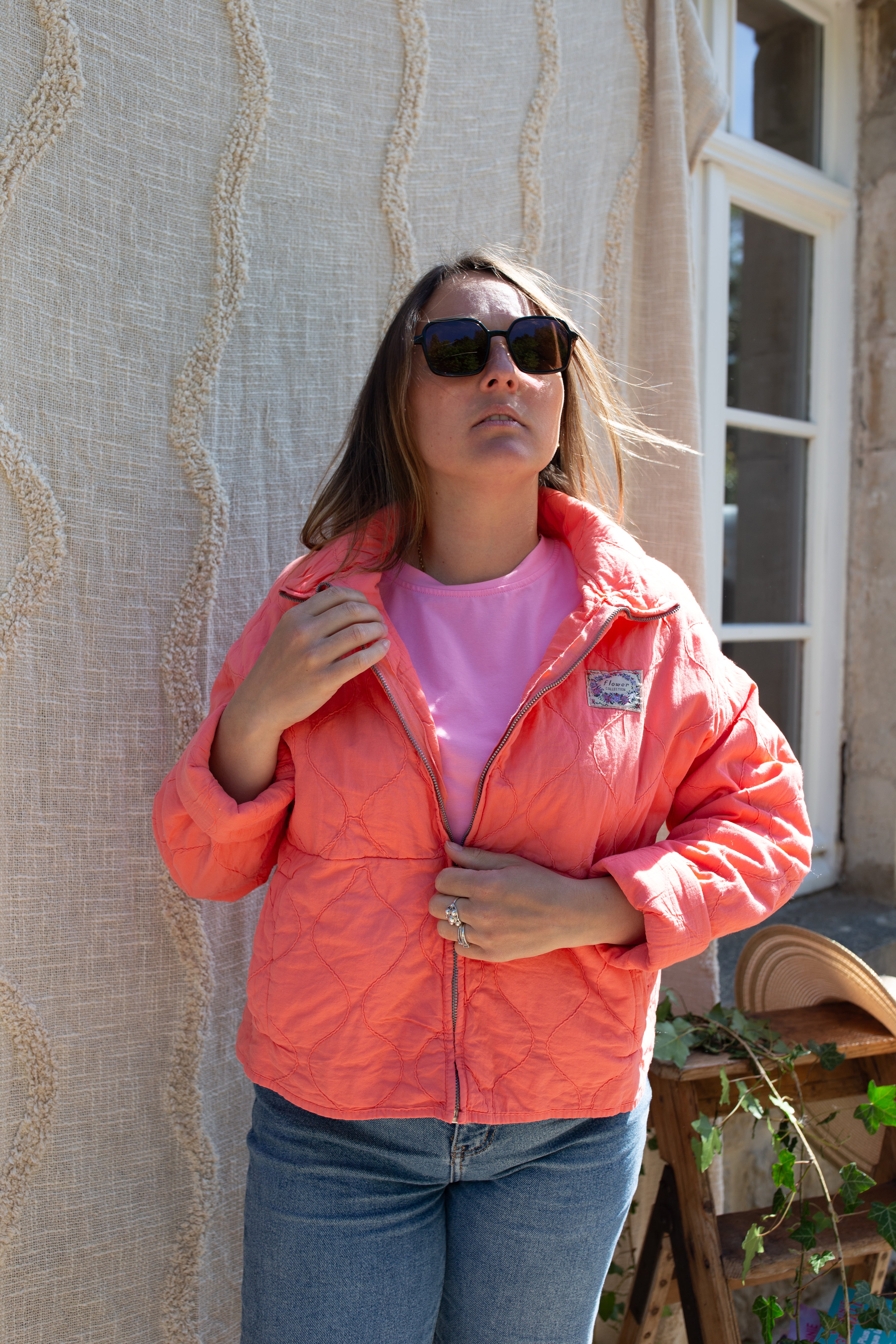 Veste Sélène _ Corail