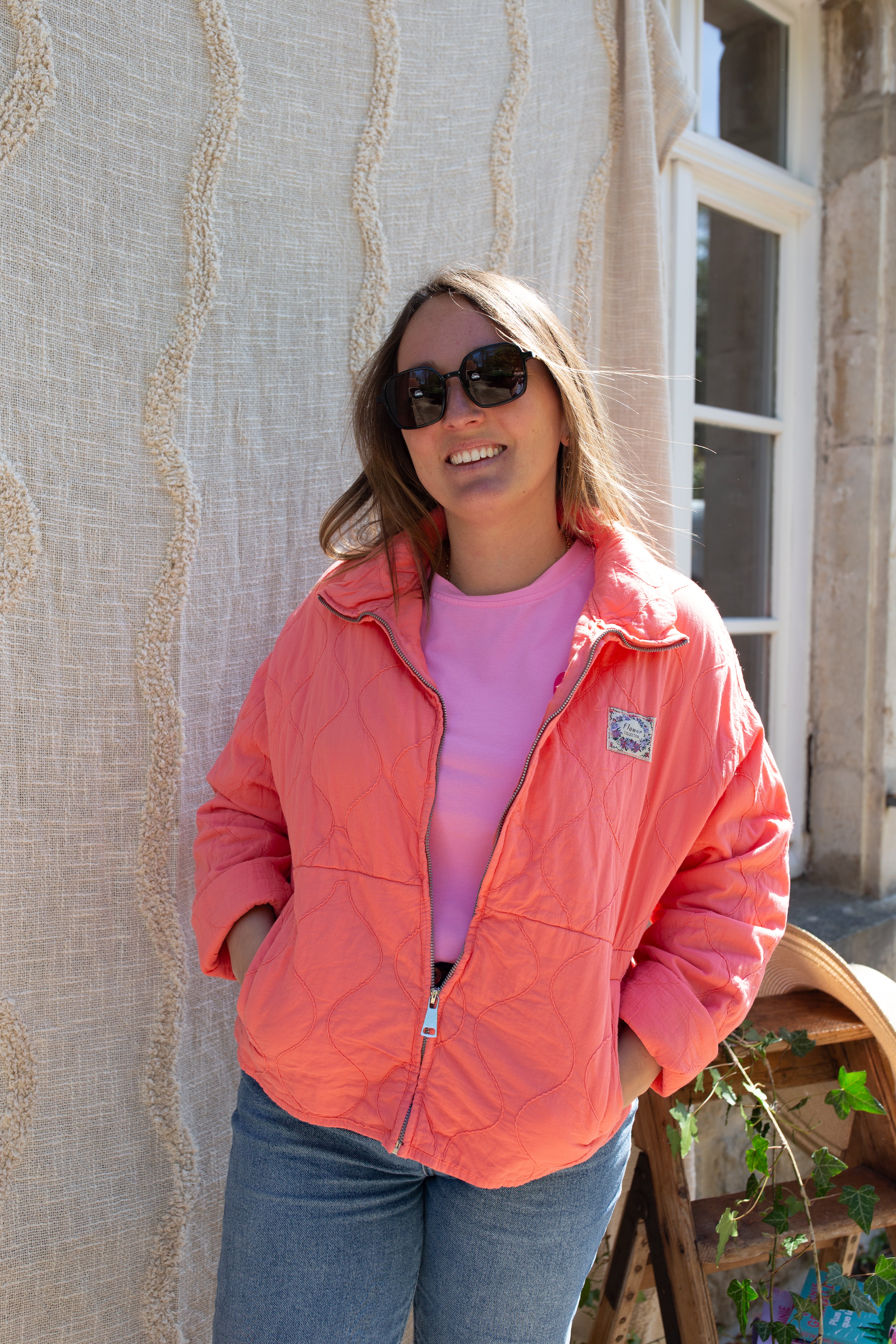 Veste Sélène _ Corail