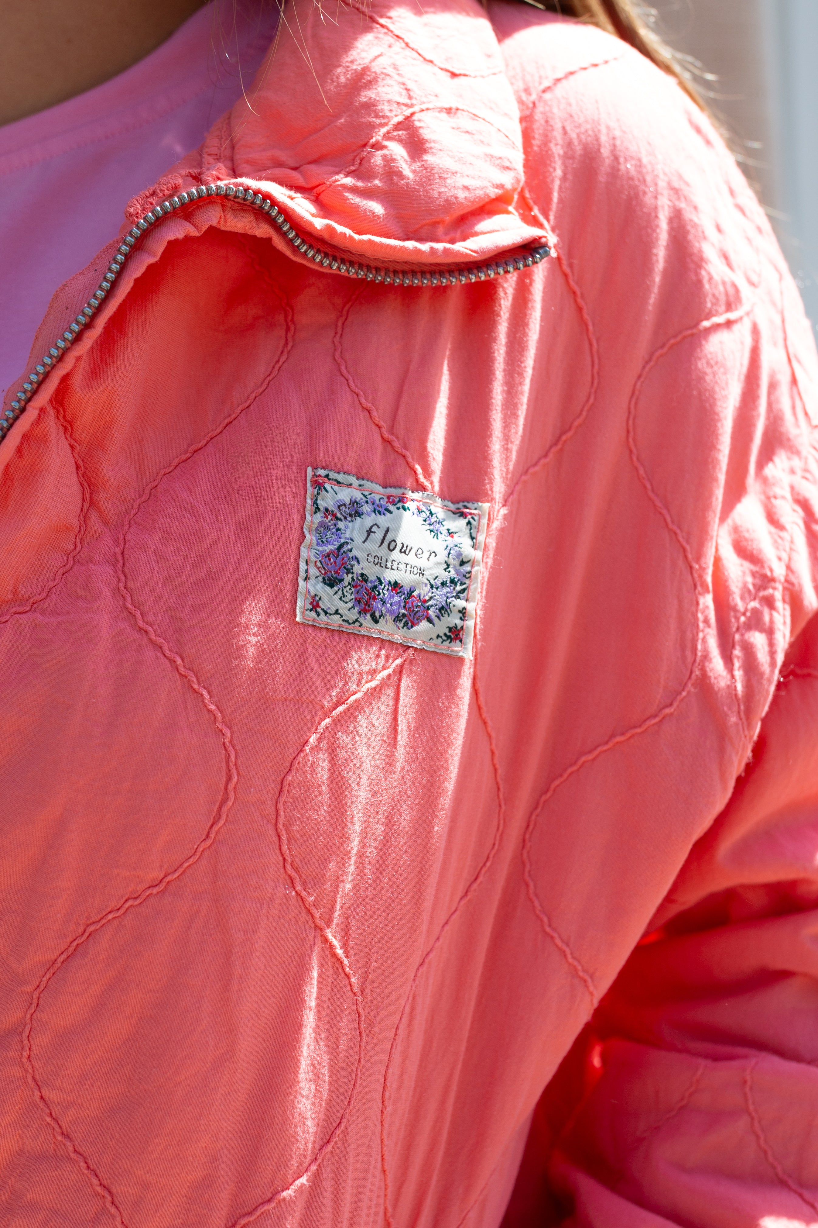 Veste Sélène _ Corail