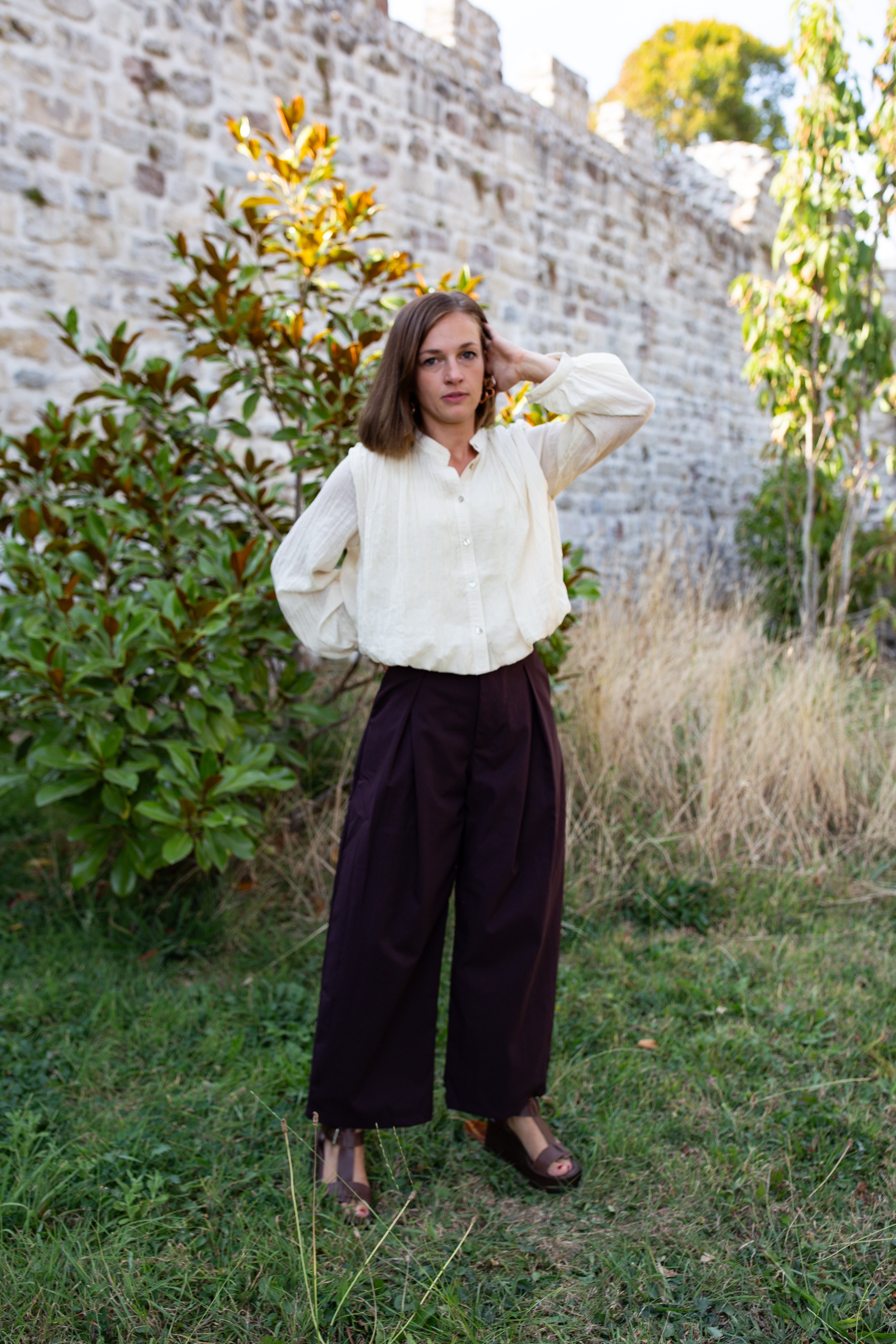 PARIS PRUNE _ Pantalon à pinces