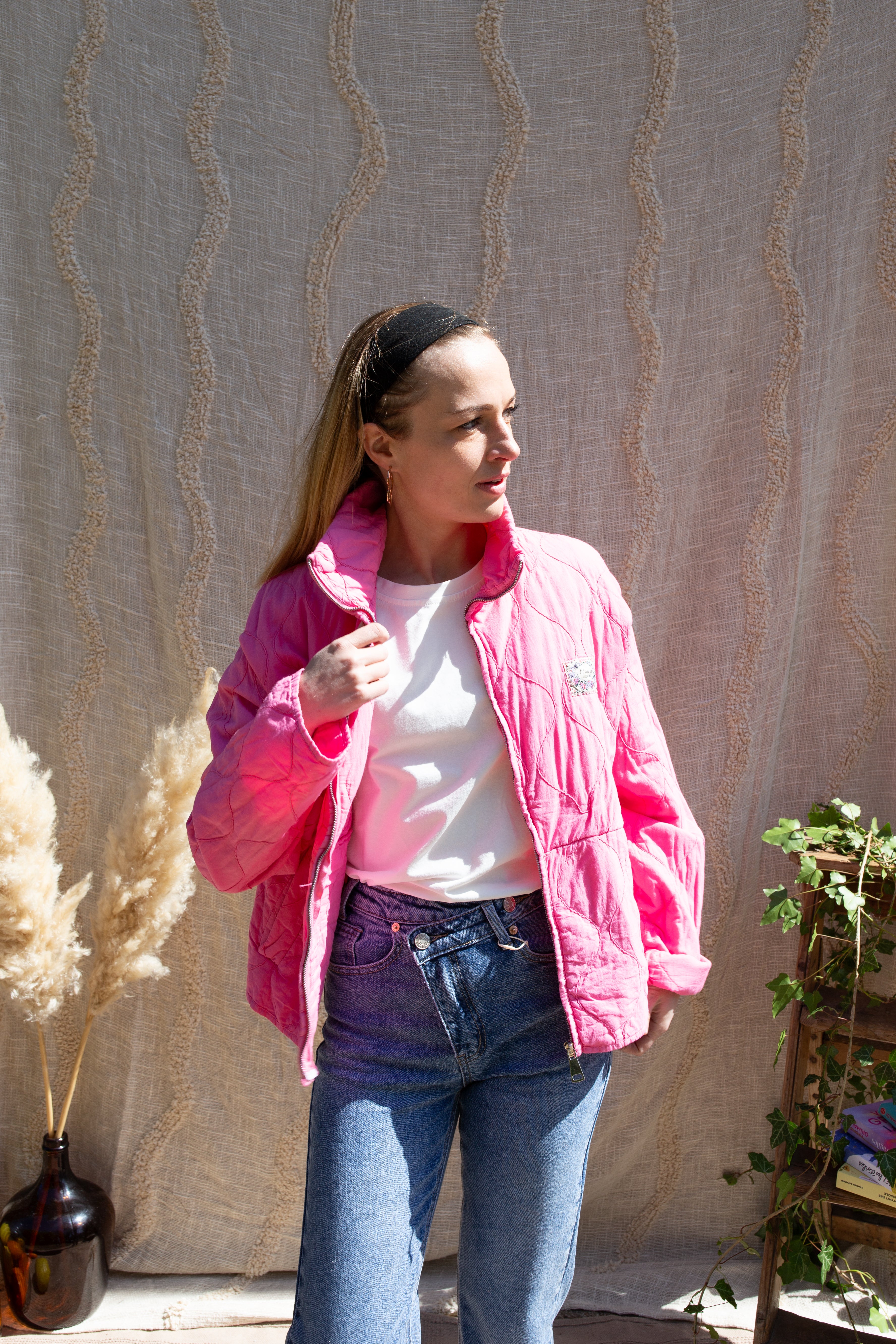 Veste Sélène _ Fuchsia