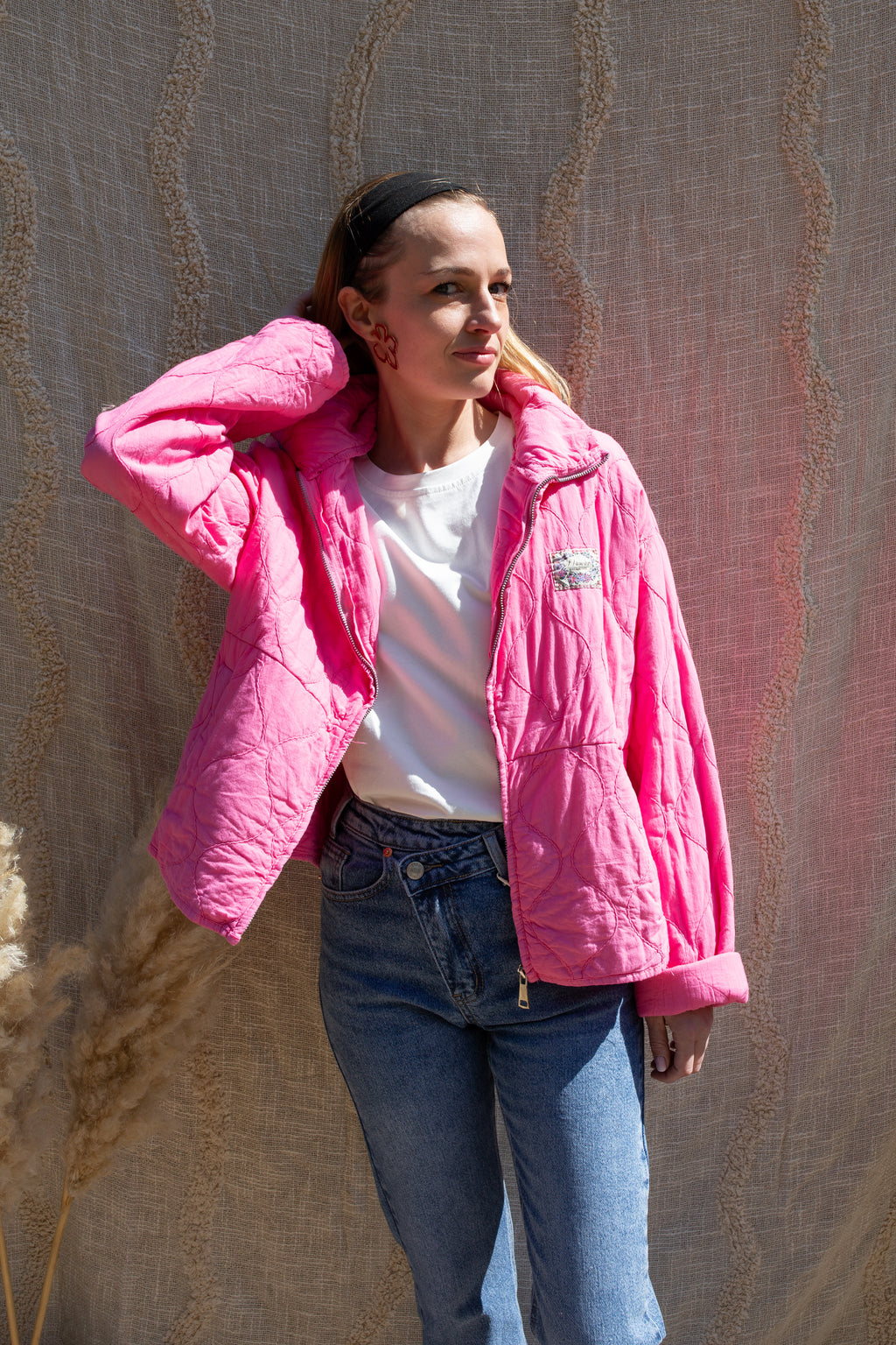 Veste Sélène _ Fuchsia
