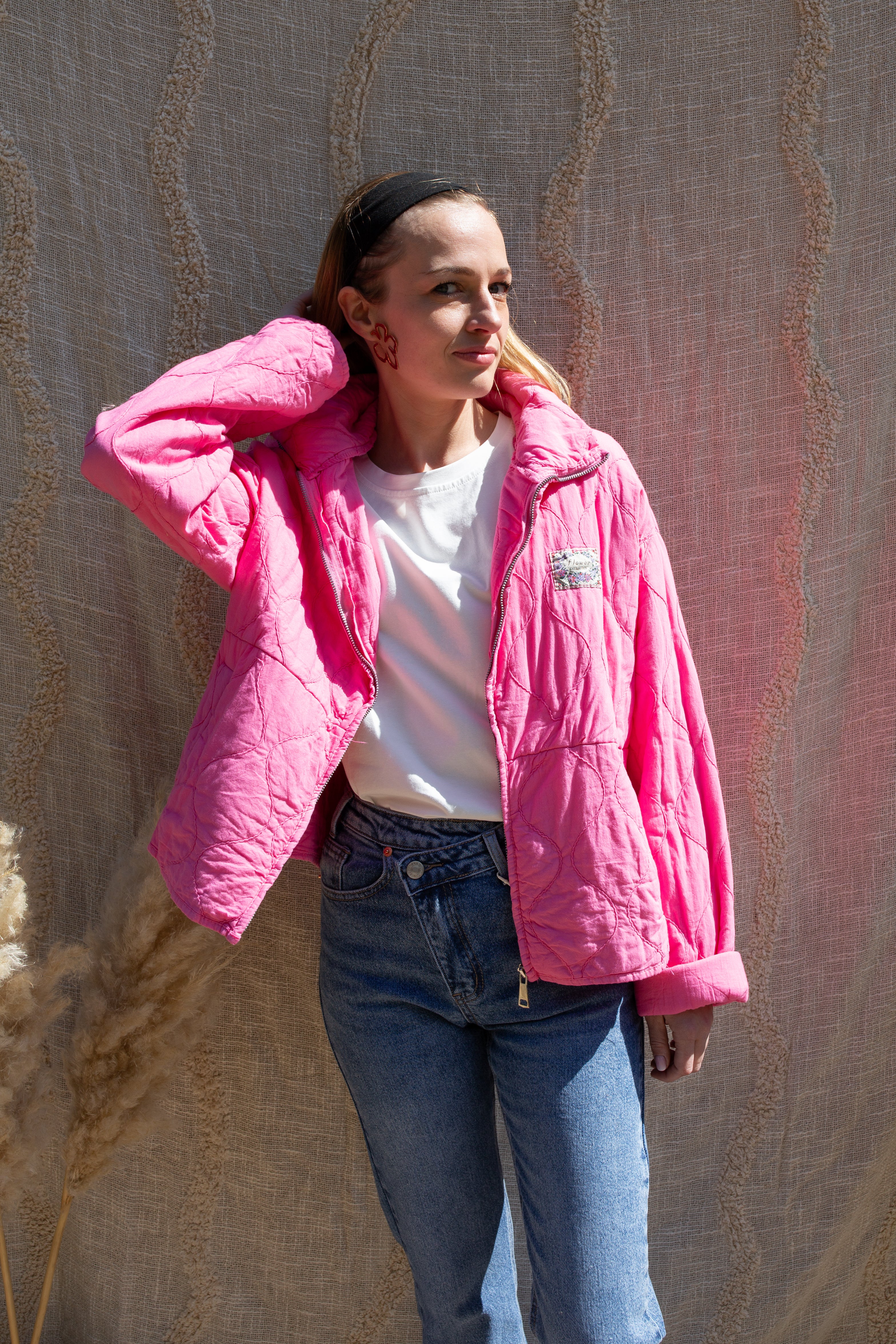 Veste Sélène _ Fuchsia