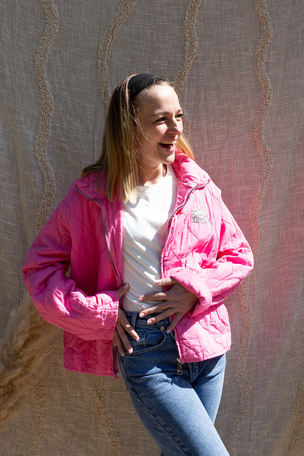 Veste Sélène _ Fuchsia