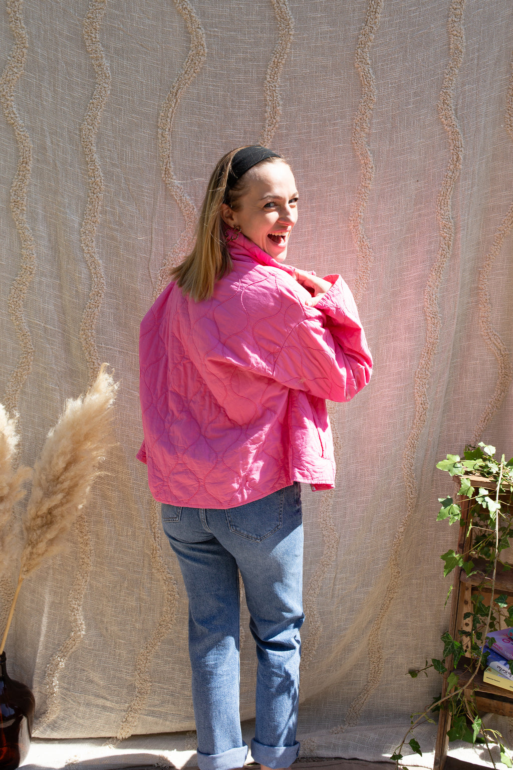 Veste Sélène _ Fuchsia