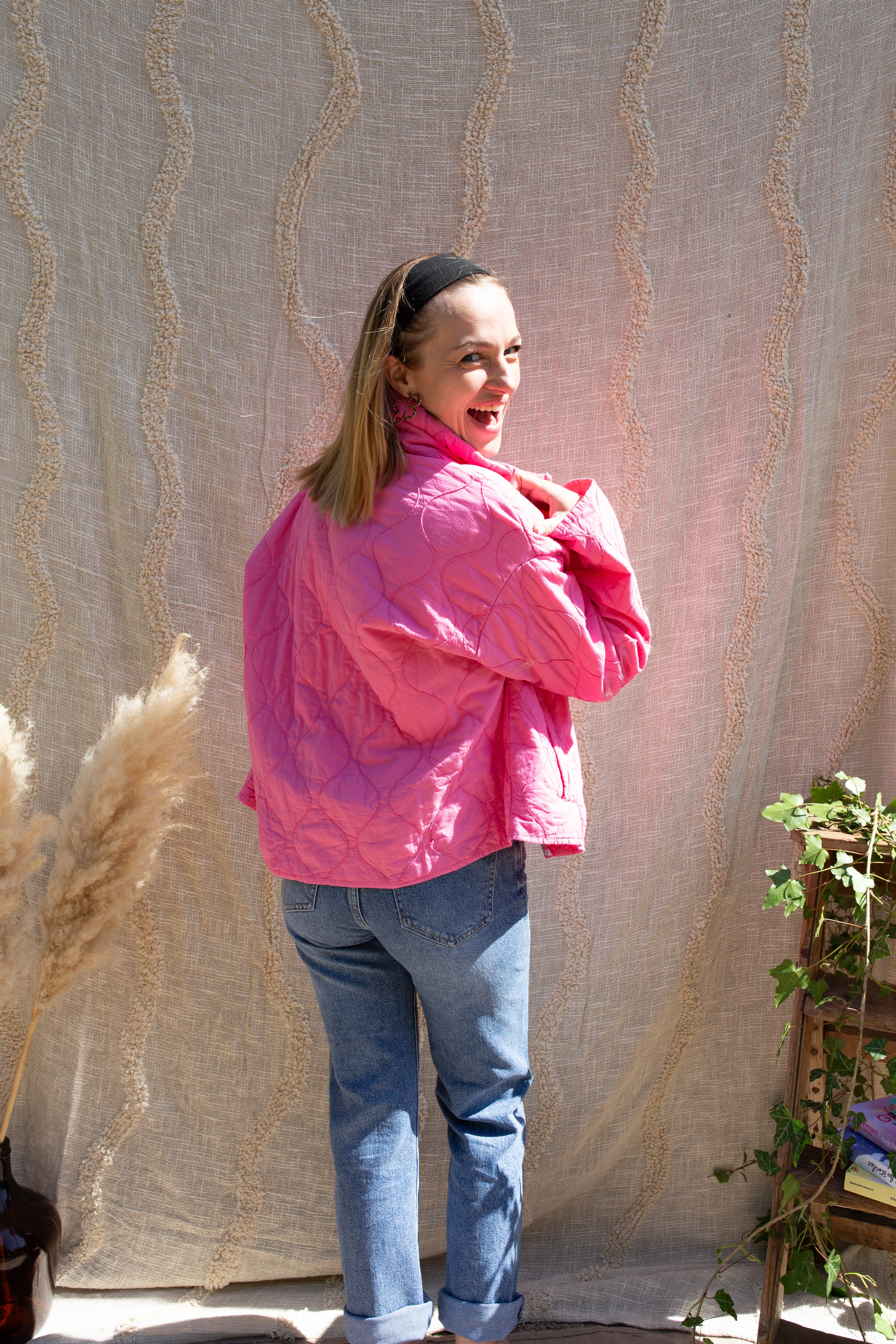 Veste Sélène _ Fuchsia