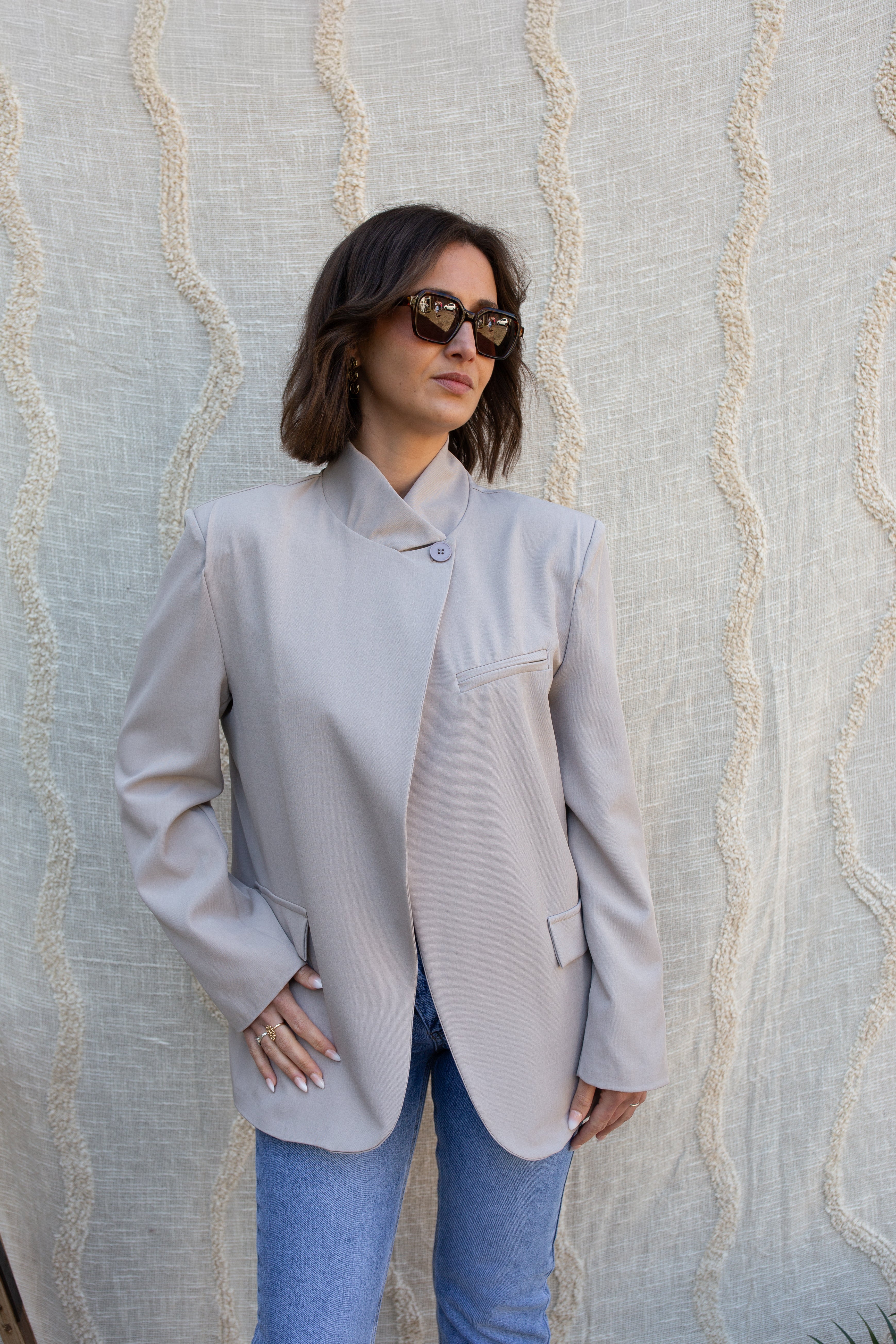 Blazer Aurore _ Taupe