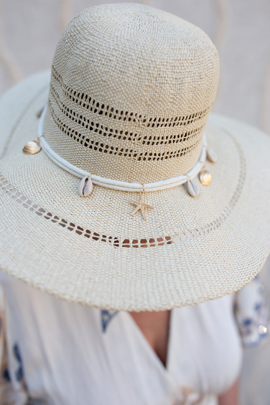 Chapeau Coquillages