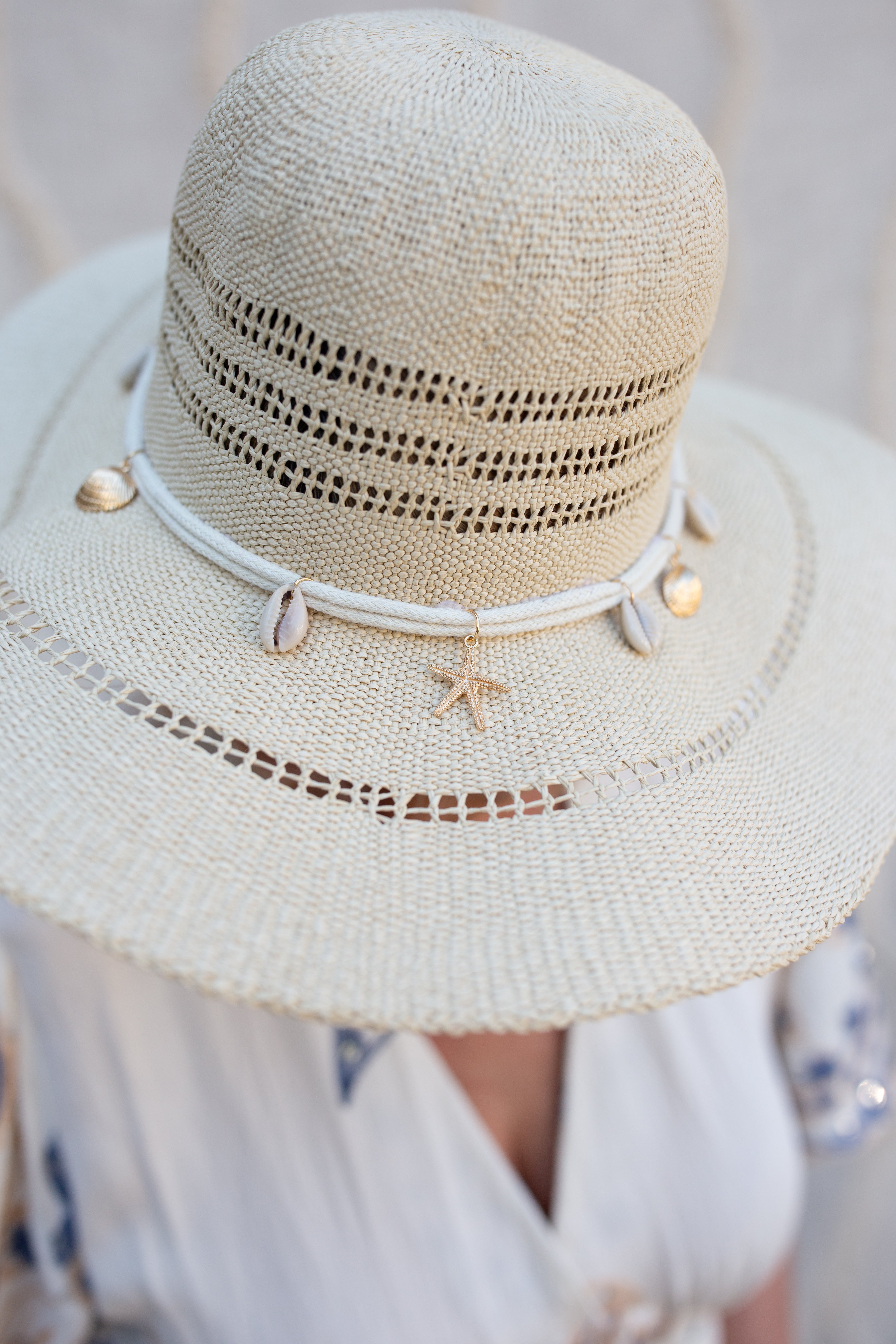 Chapeau Coquillages