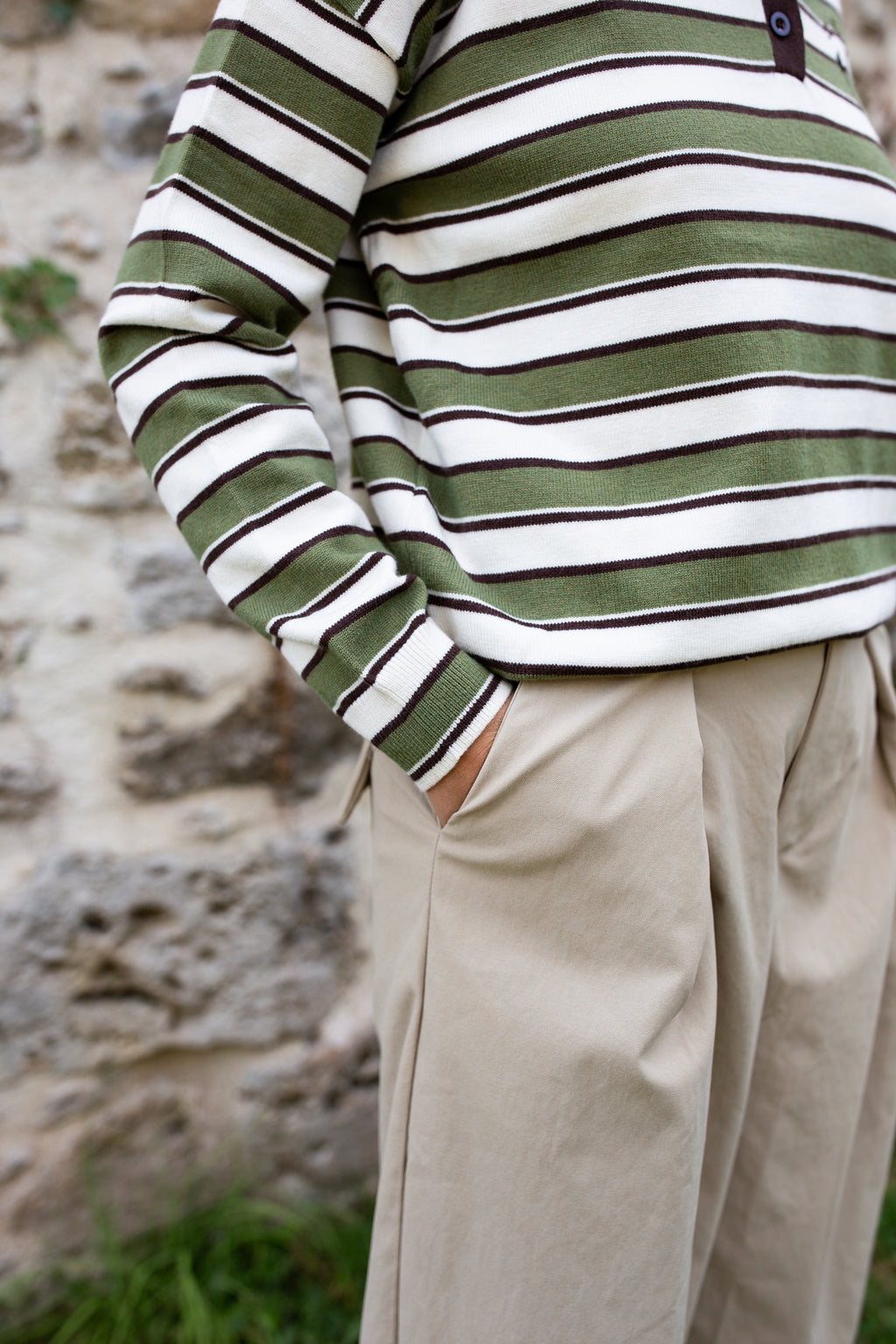 MADISON VERT _ Pull polo
