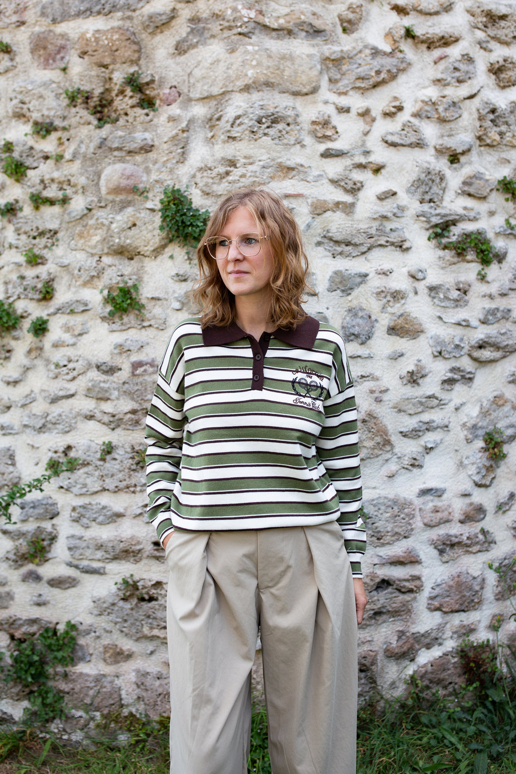 MADISON VERT _ Pull polo