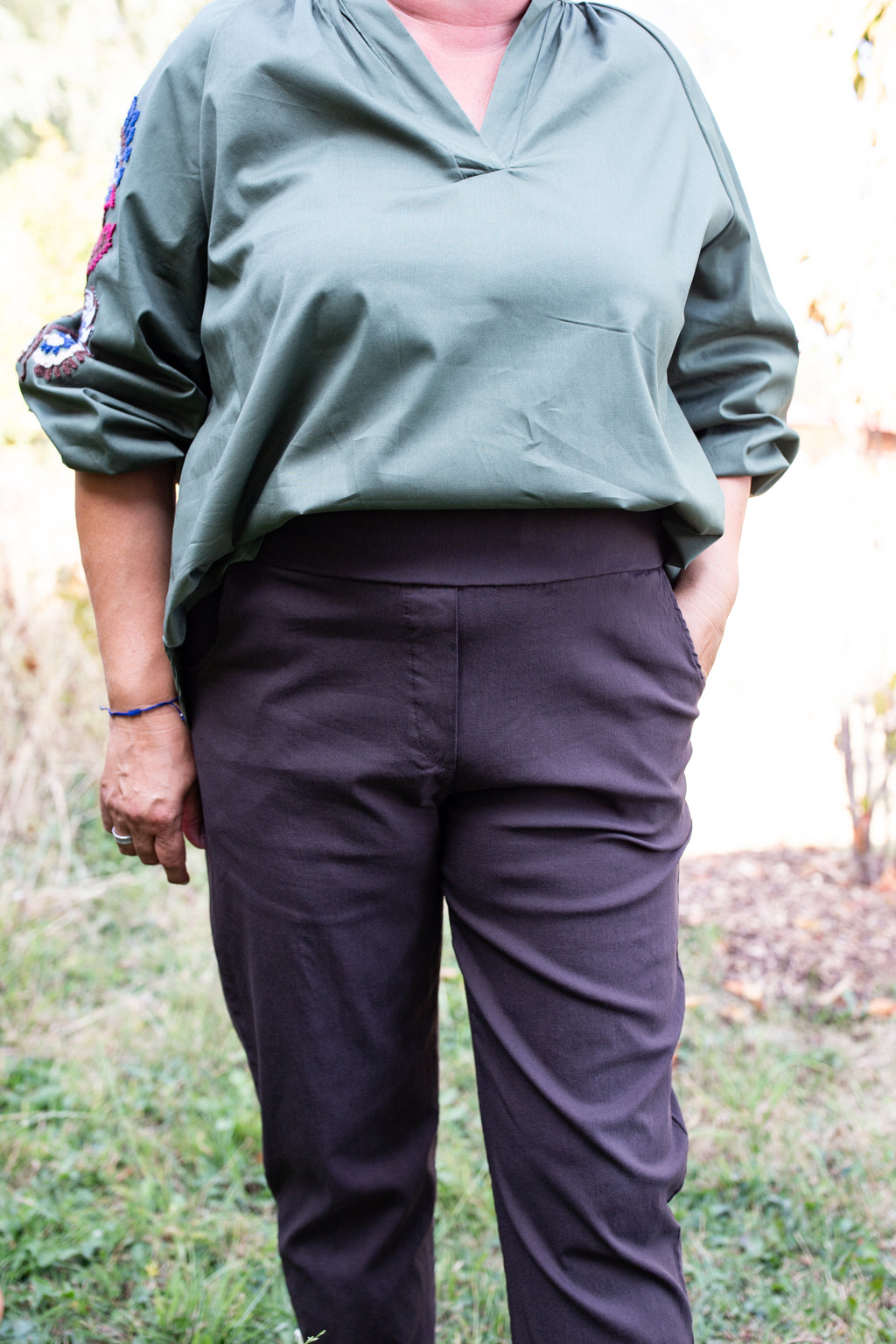 CHOCOLAT _ Pantalon confort