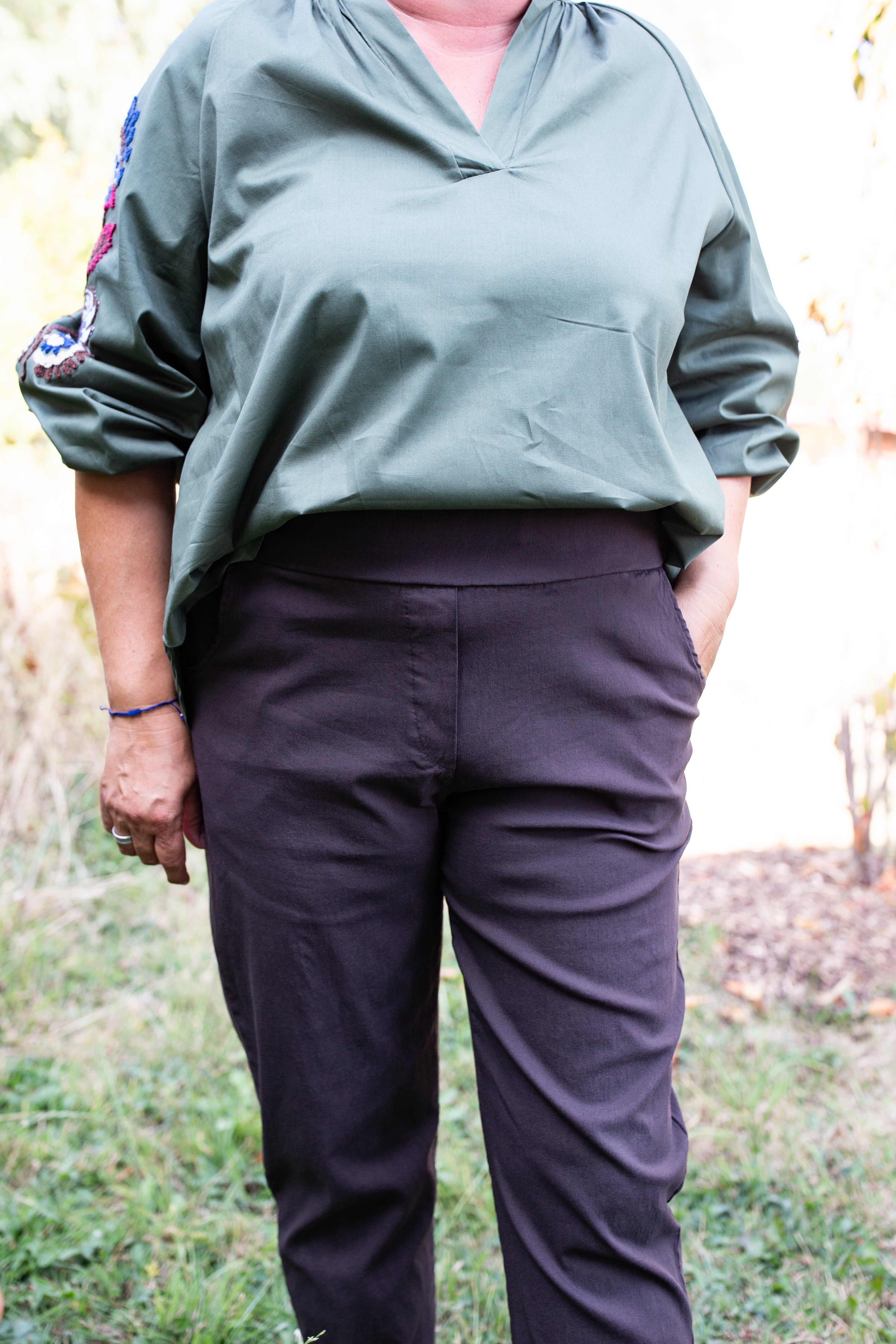 CHOCOLAT _ Pantalon confort
