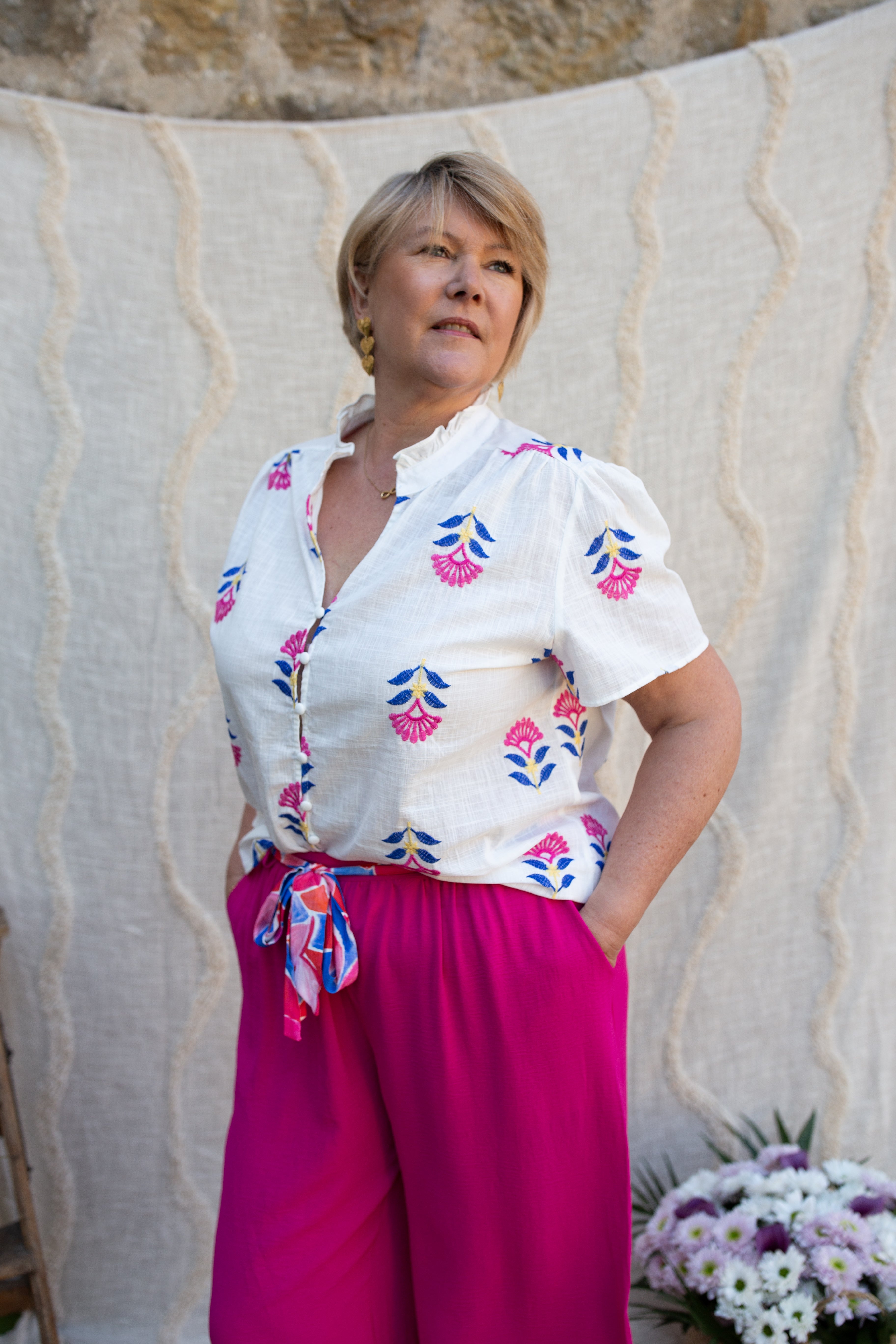 Blouse Floréa _ Majestueuse
