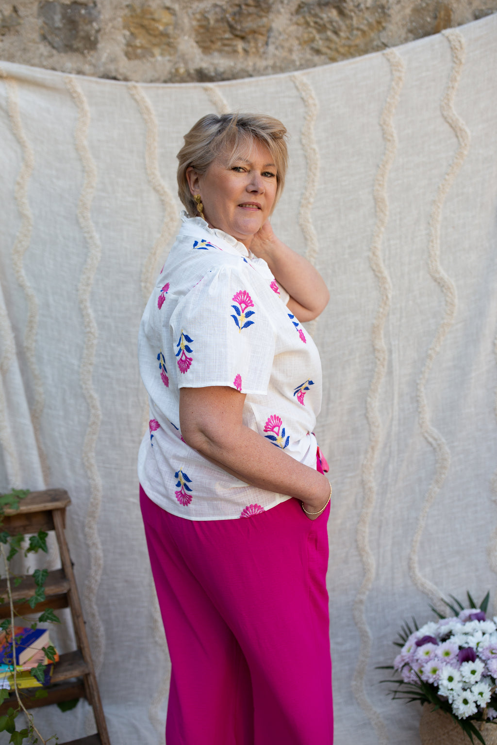 Blouse Floréa _ Majestueuse