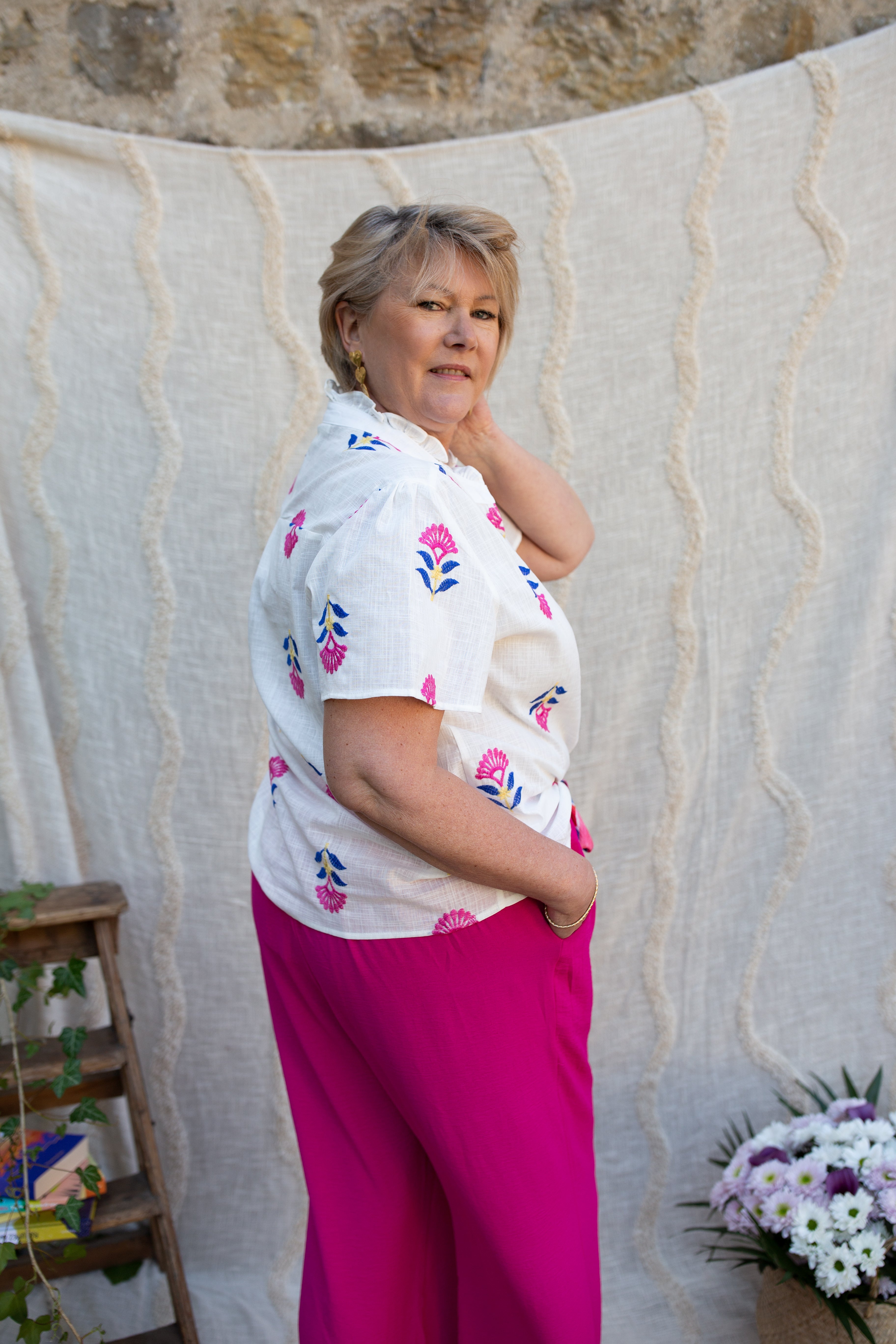 Blouse Floréa _ Majestueuse