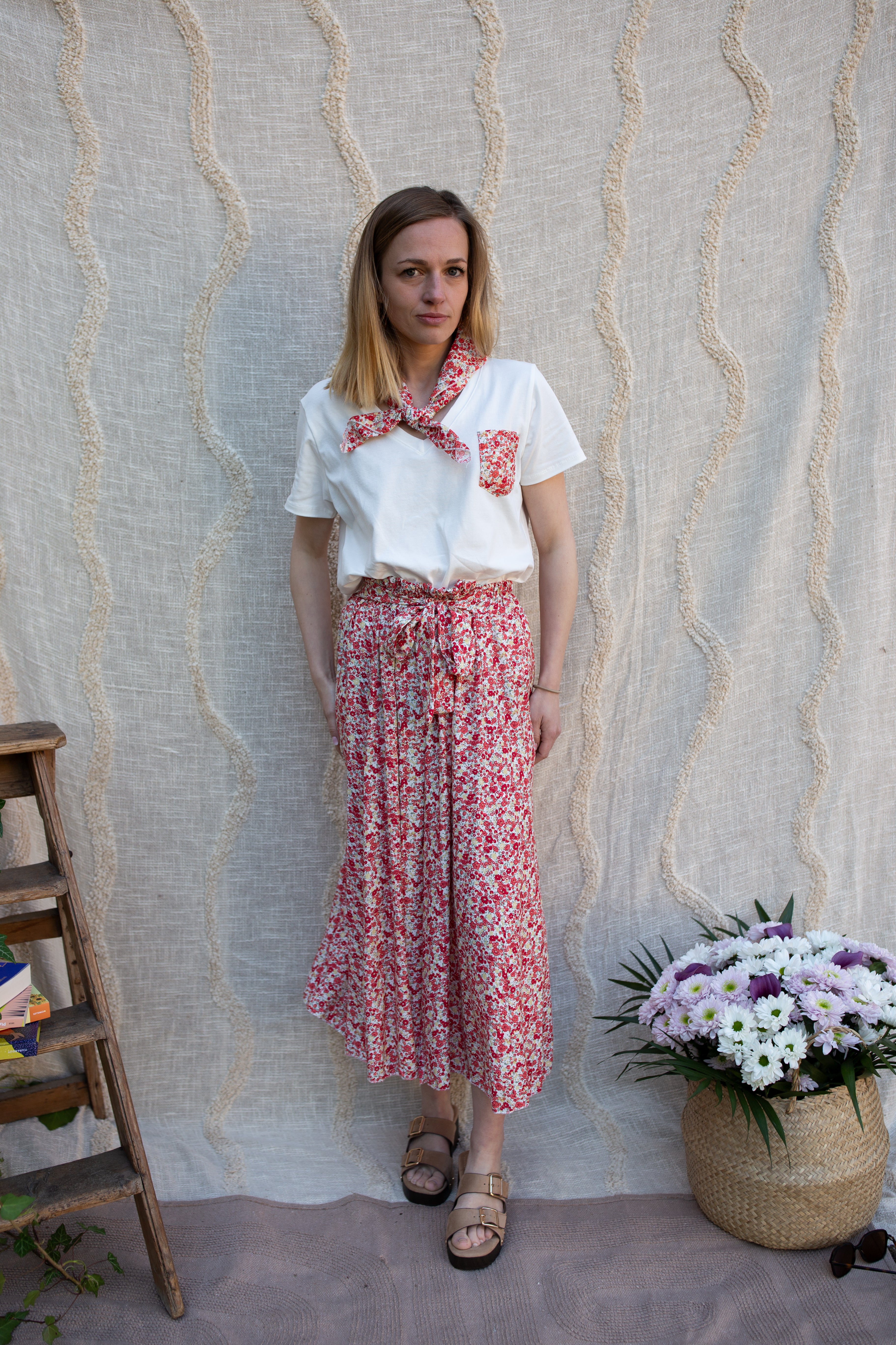 Jupe Rosalie _ Rouge