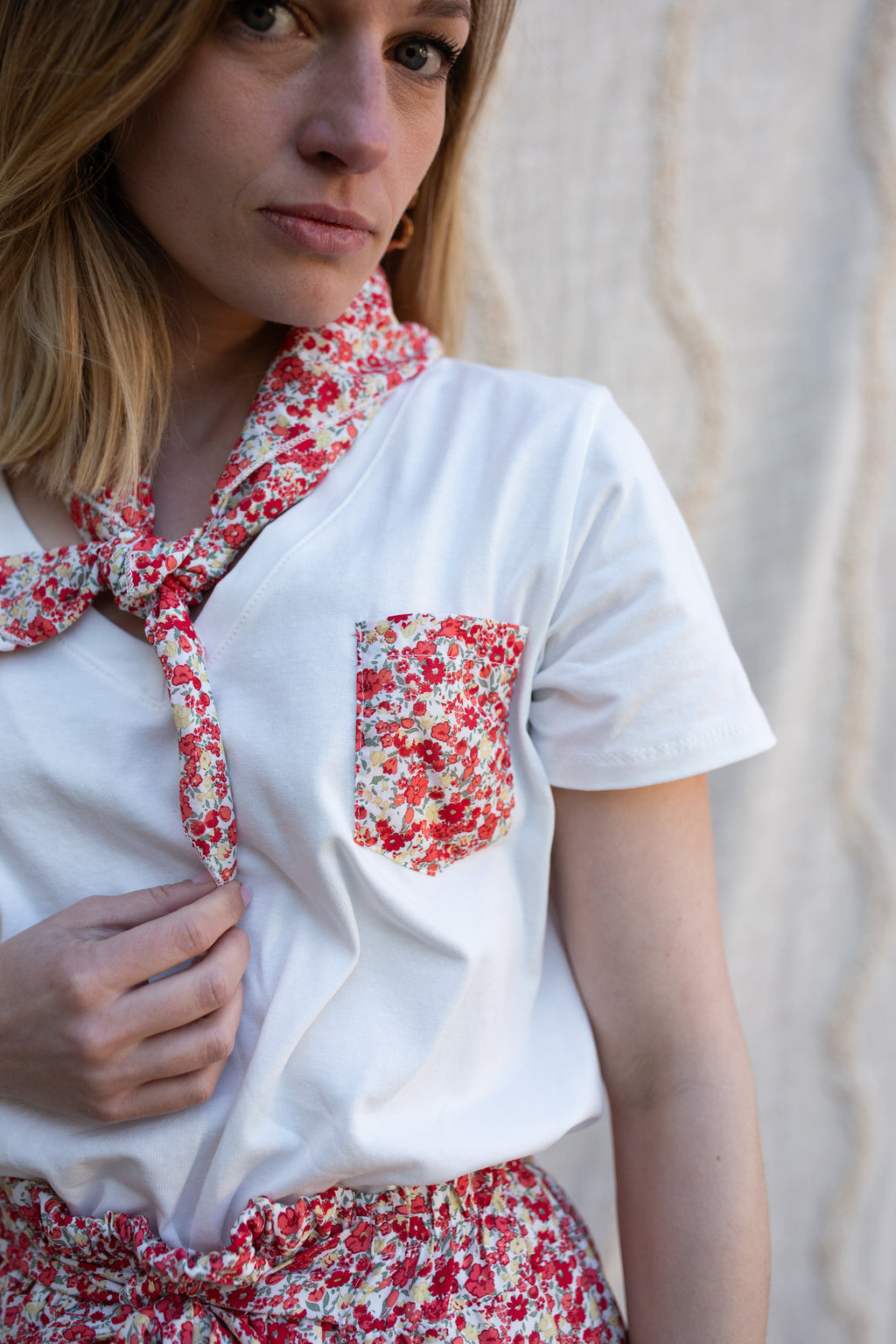 T-Shirt Rosalie _ Rouge