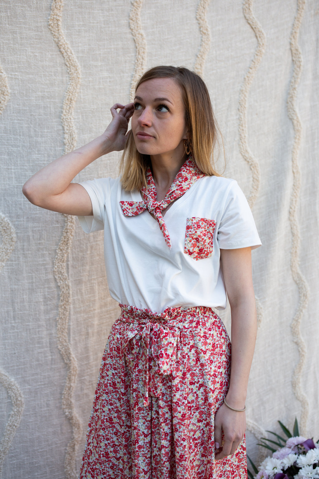 T-Shirt Rosalie _ Rouge