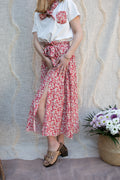 Jupe Rosalie _ Rouge