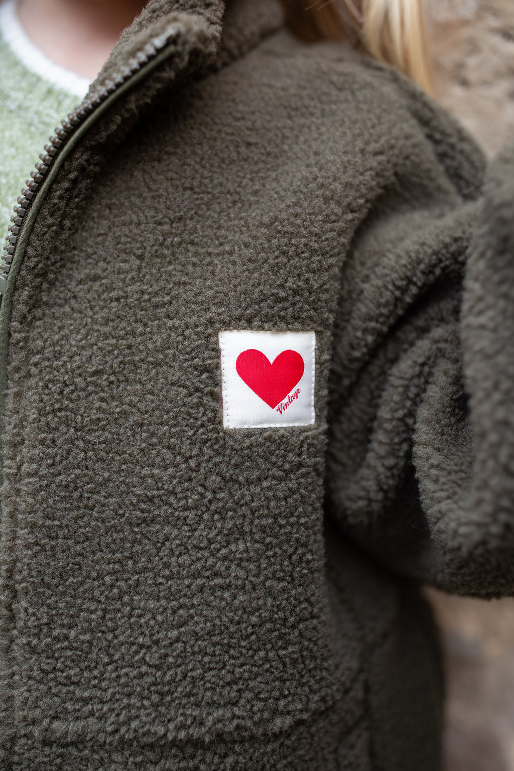 Veste Mini Étreinte Kaki