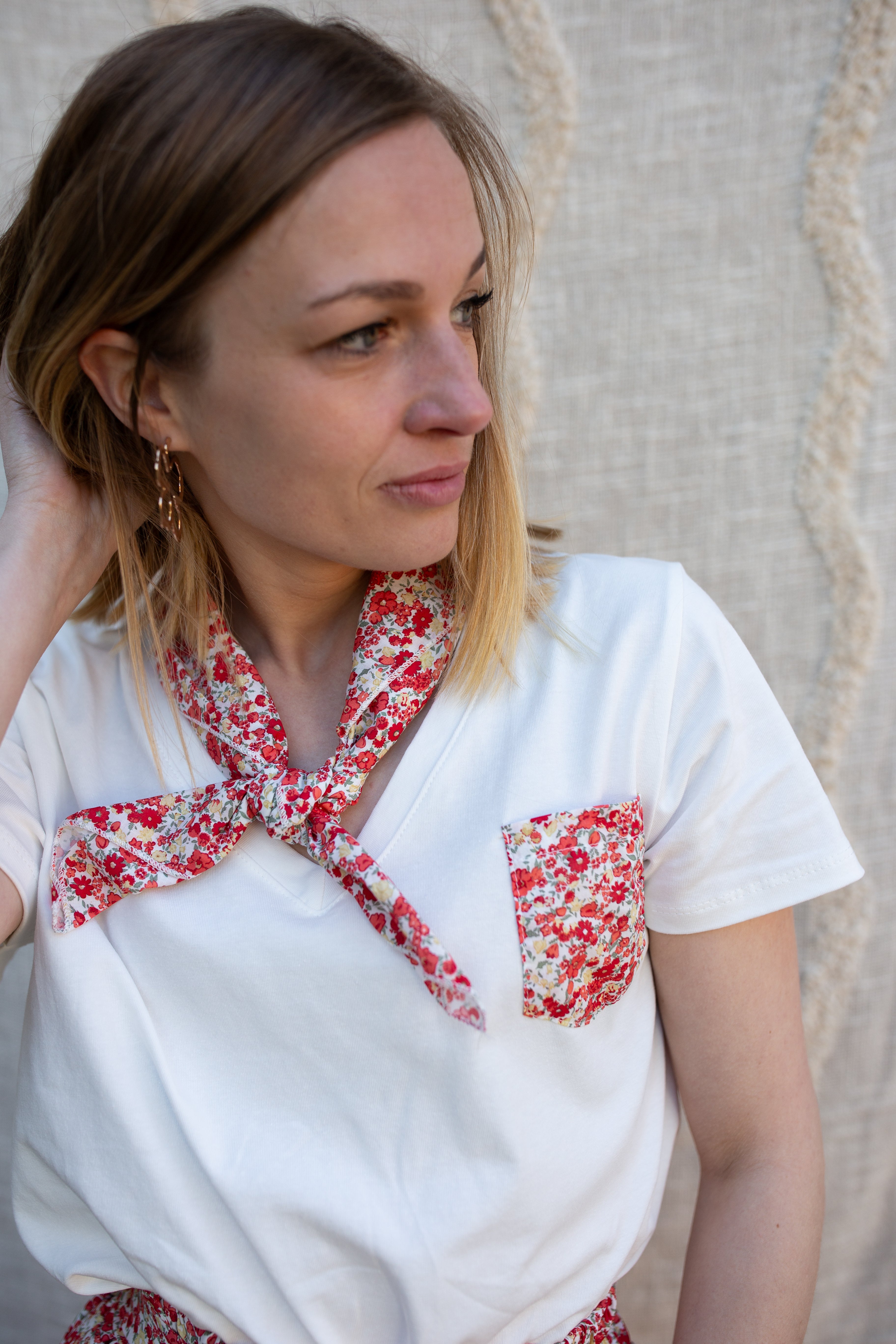 T-Shirt Rosalie _ Rouge