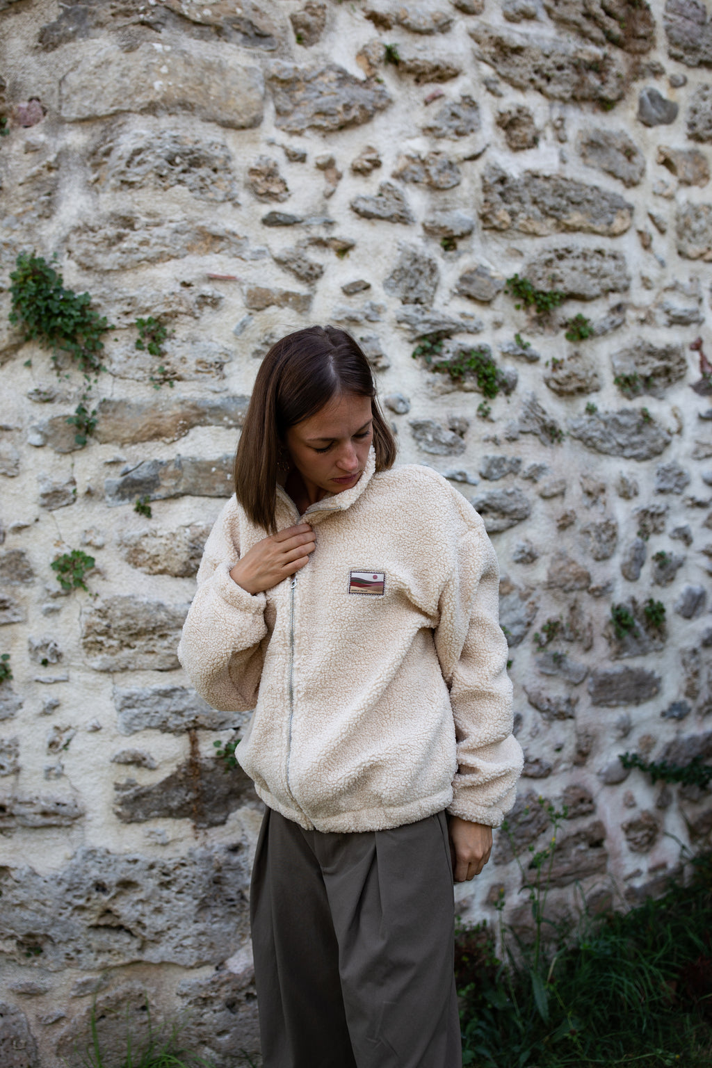 DOUCE BEIGE _ Veste polaire
