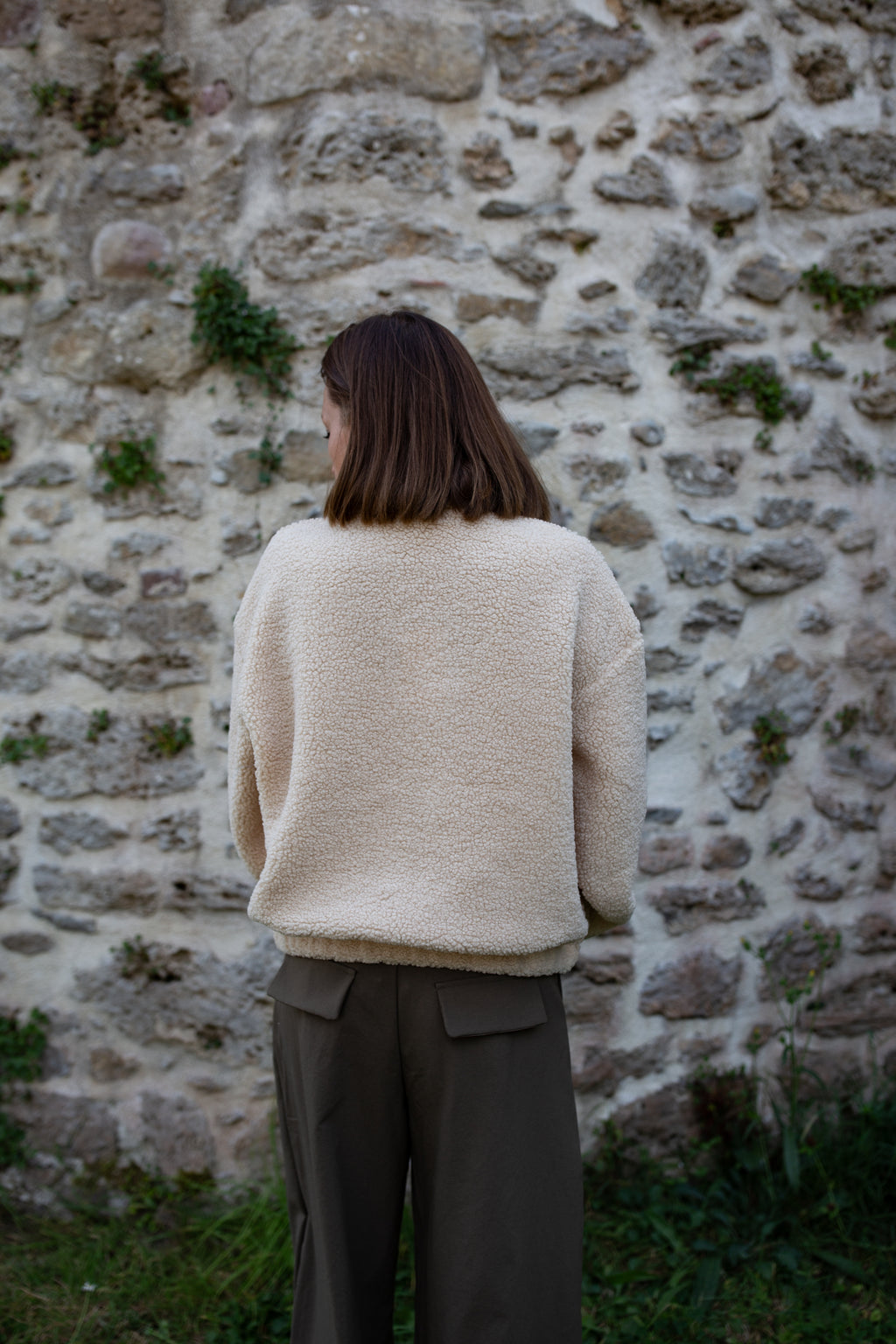 DOUCE BEIGE _ Veste polaire