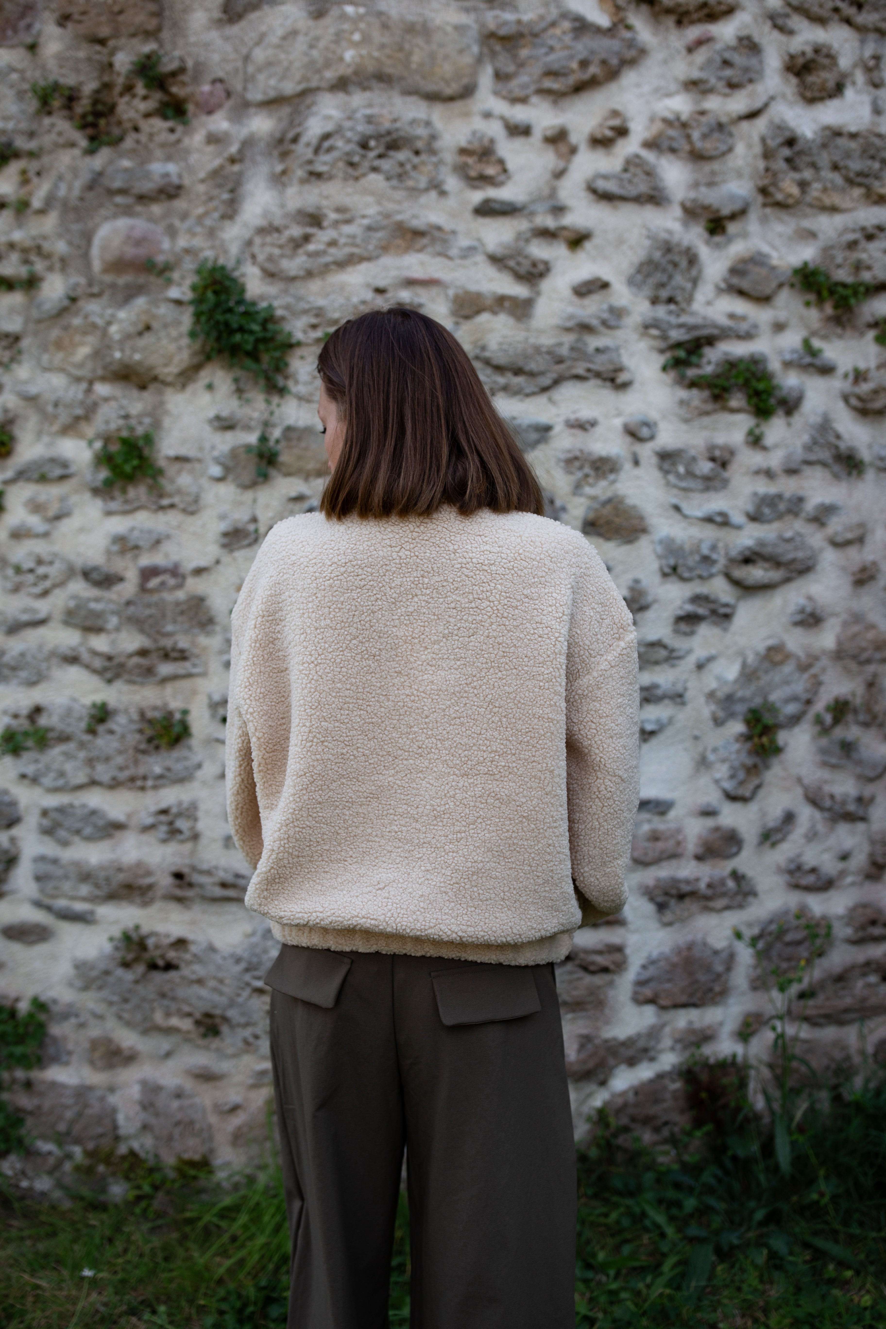 DOUCE BEIGE _ Veste polaire