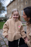 Veste Mini Étreinte Beige