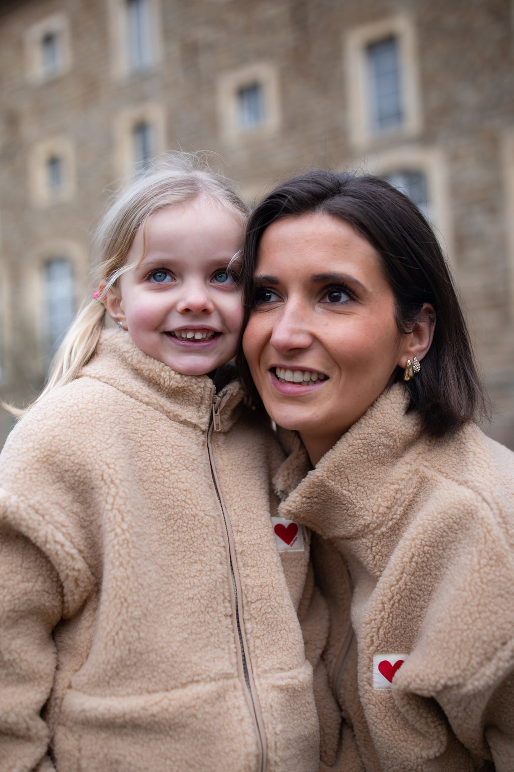 Veste Mini Étreinte Beige