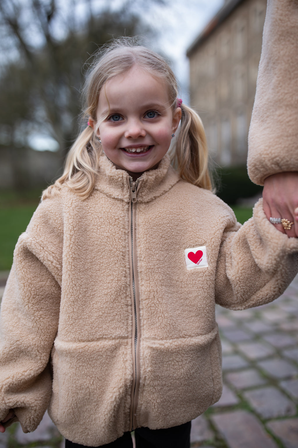 Veste Mini Étreinte Beige